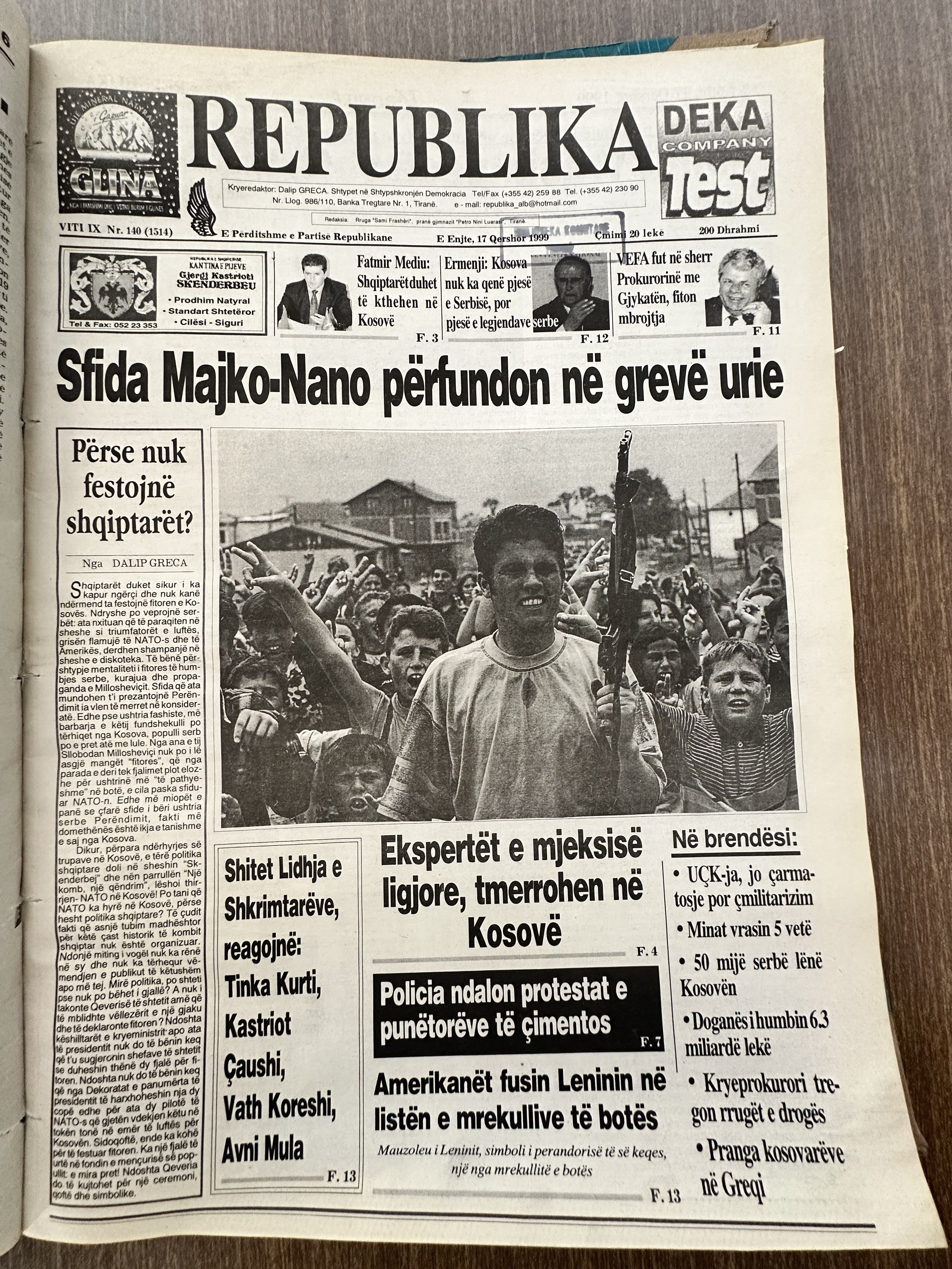 Original newspaper scan