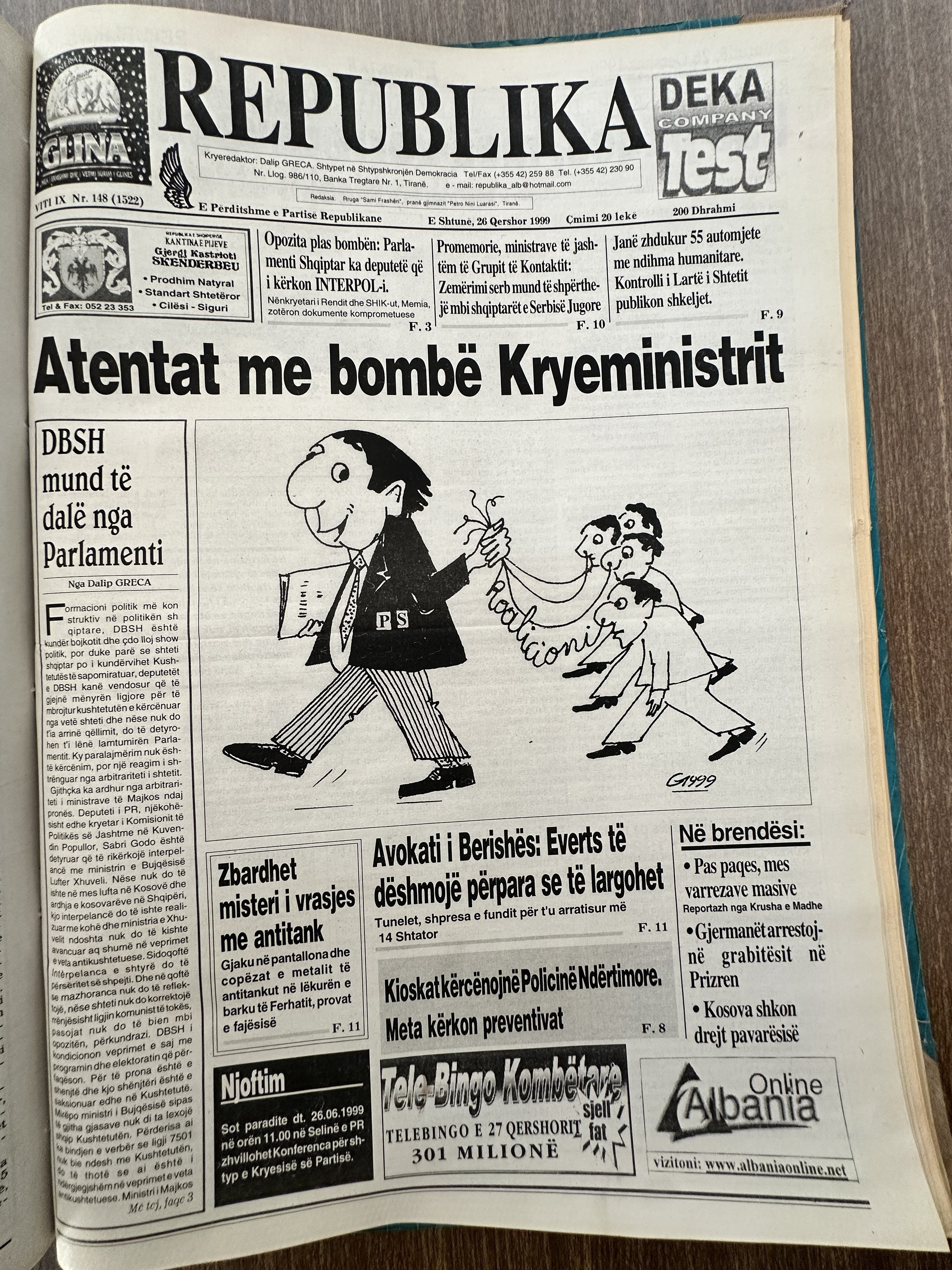 Original newspaper scan