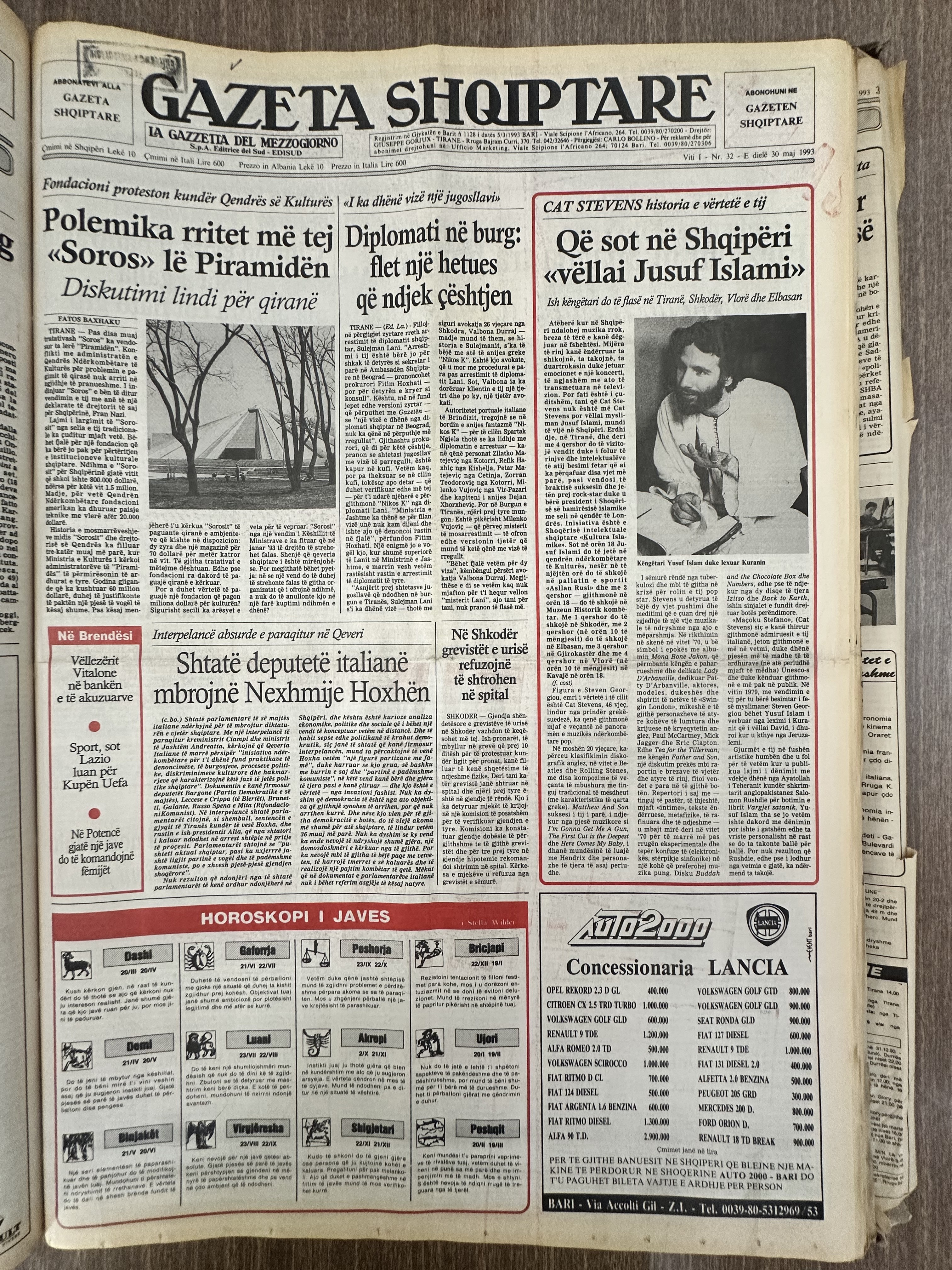 Gazeta Shqiptare 1993-05-30