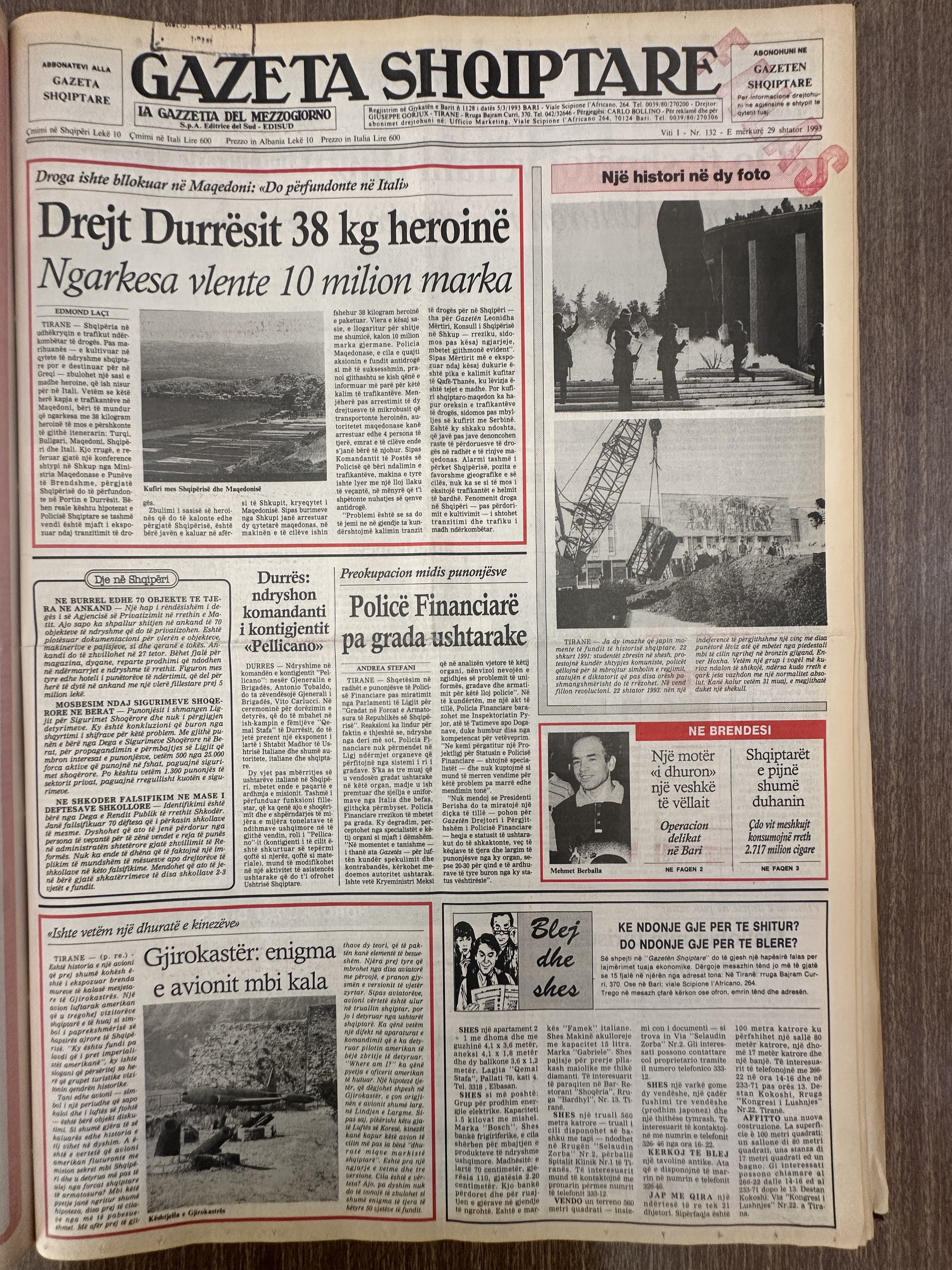 Gazeta Shqiptare 1998-09-29