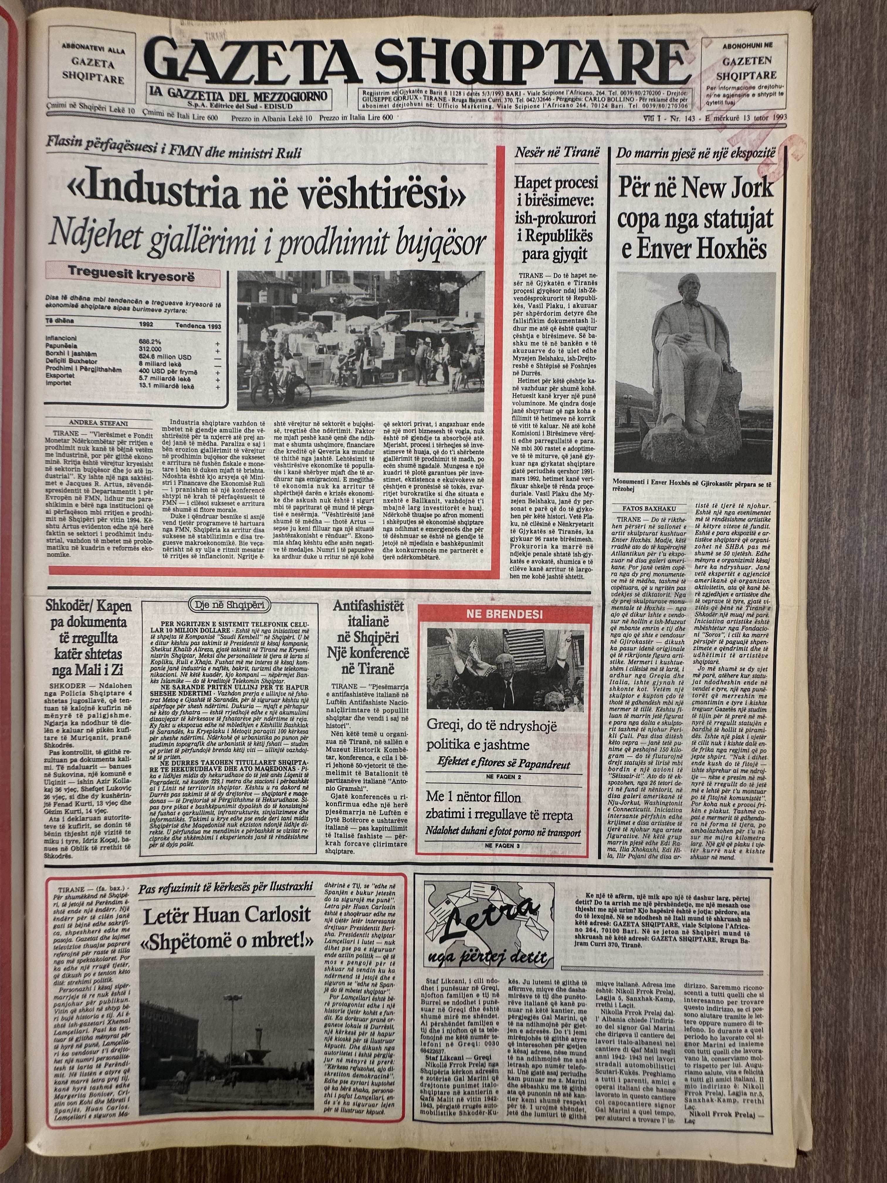 Gazeta Shqiptare 1993-10-13