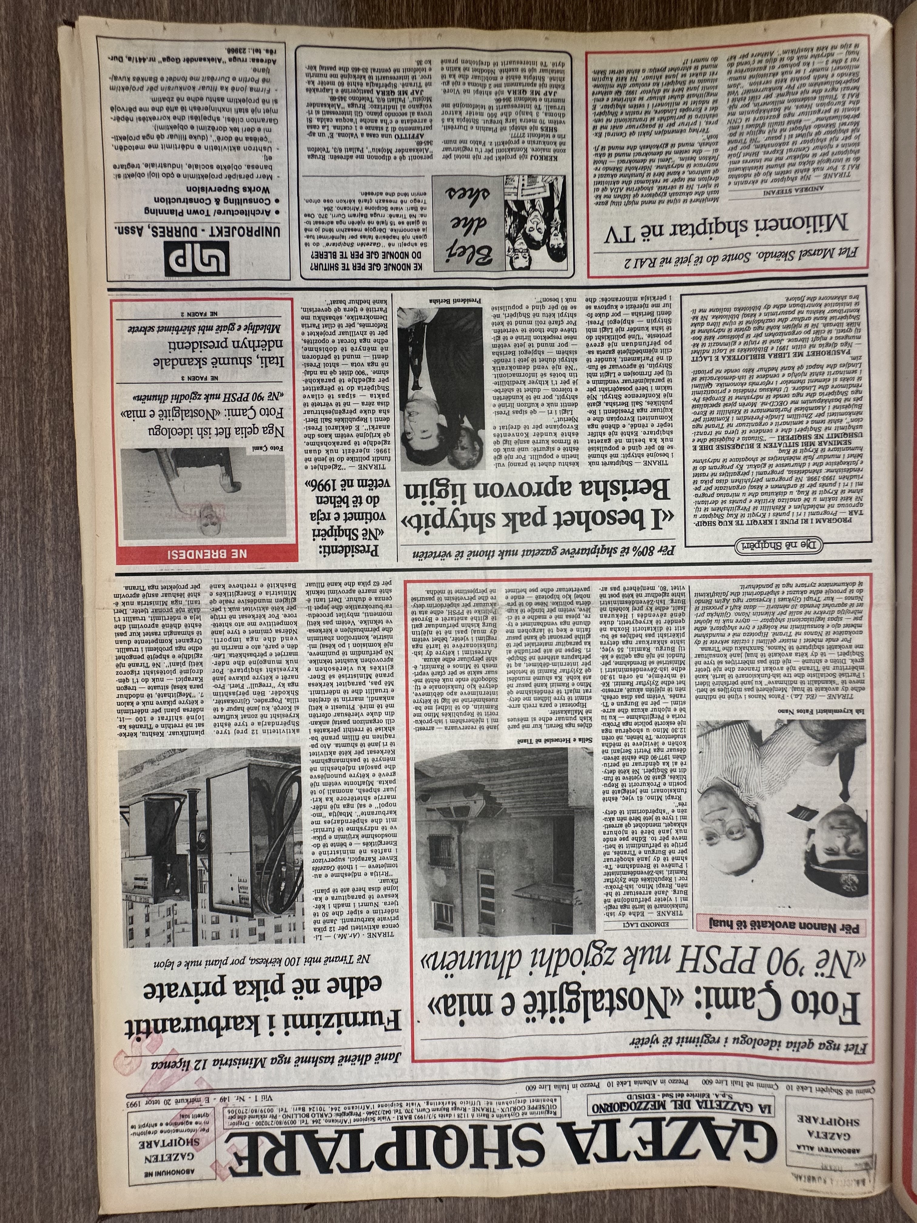 Gazeta Shqiptare 1999-10-20