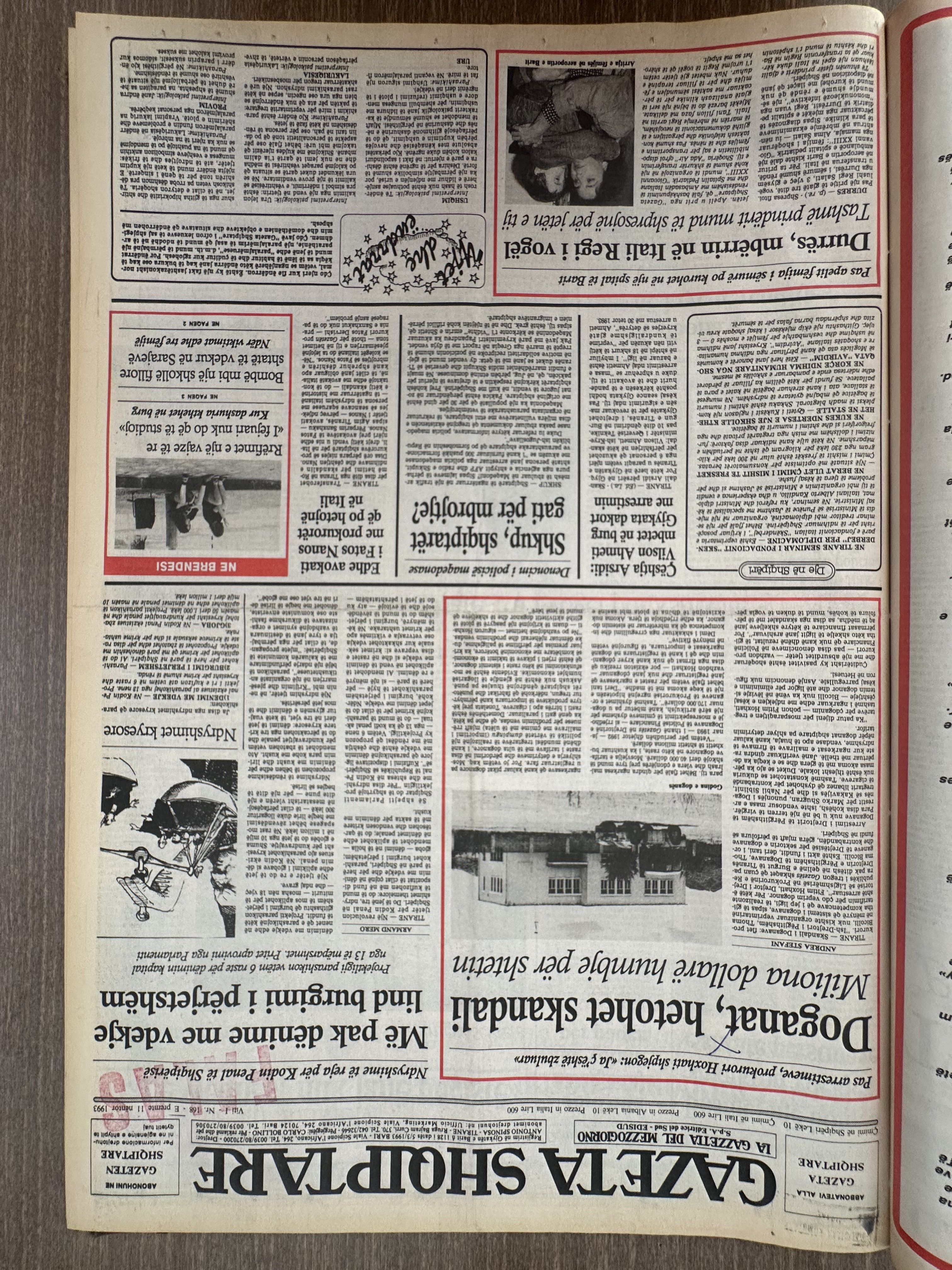 Gazeta Shqiptare 1993-06-11