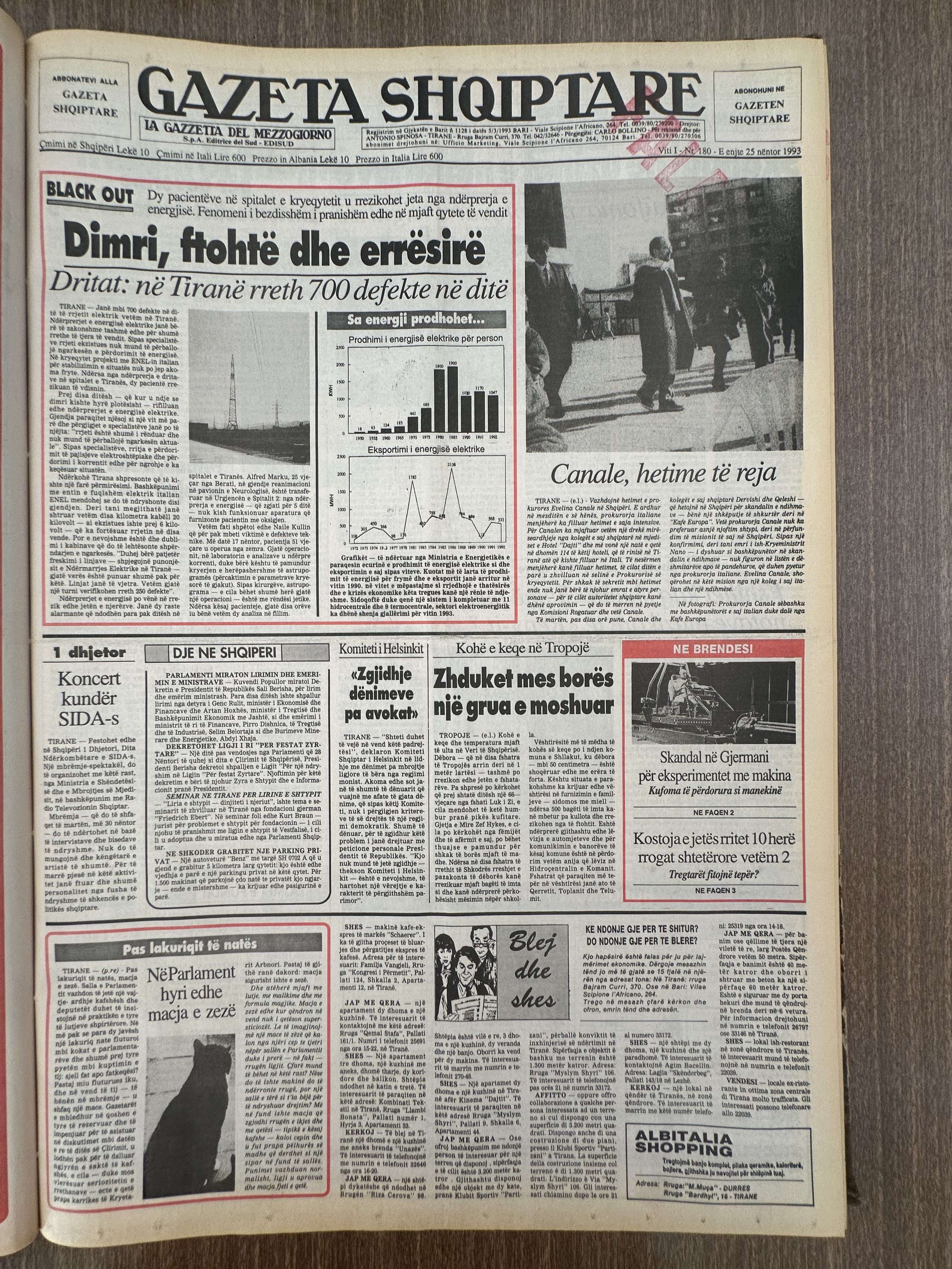 Gazeta Shqiptare 1993-02-25