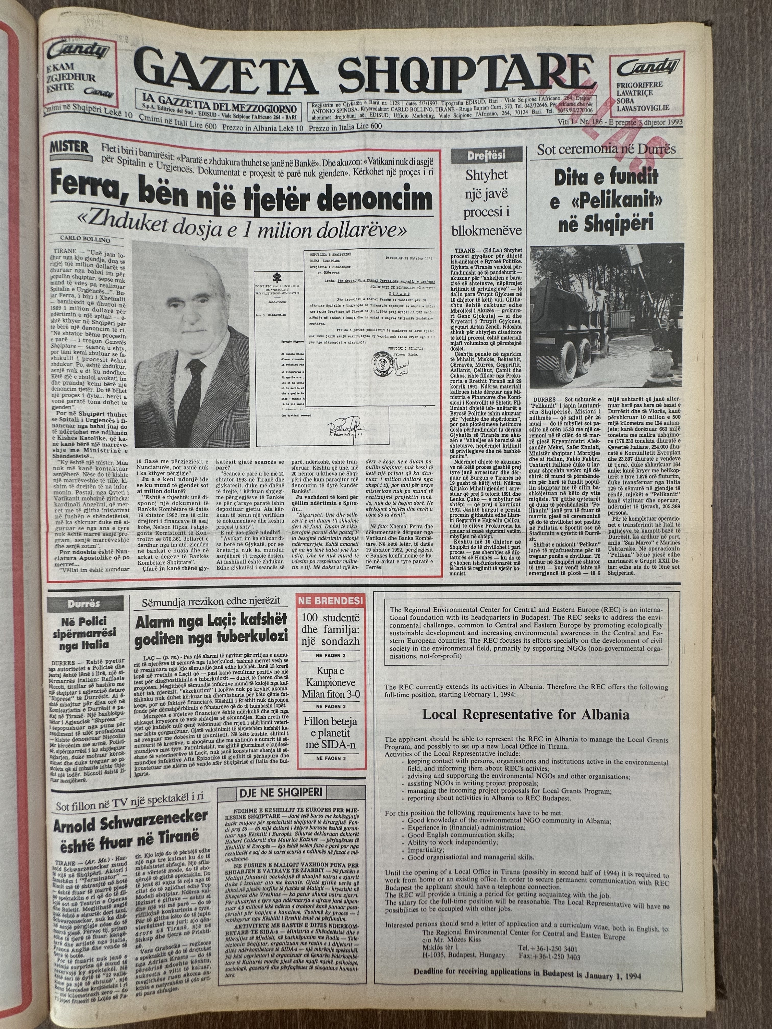 Gazeta Shqiptare 1994-12-09