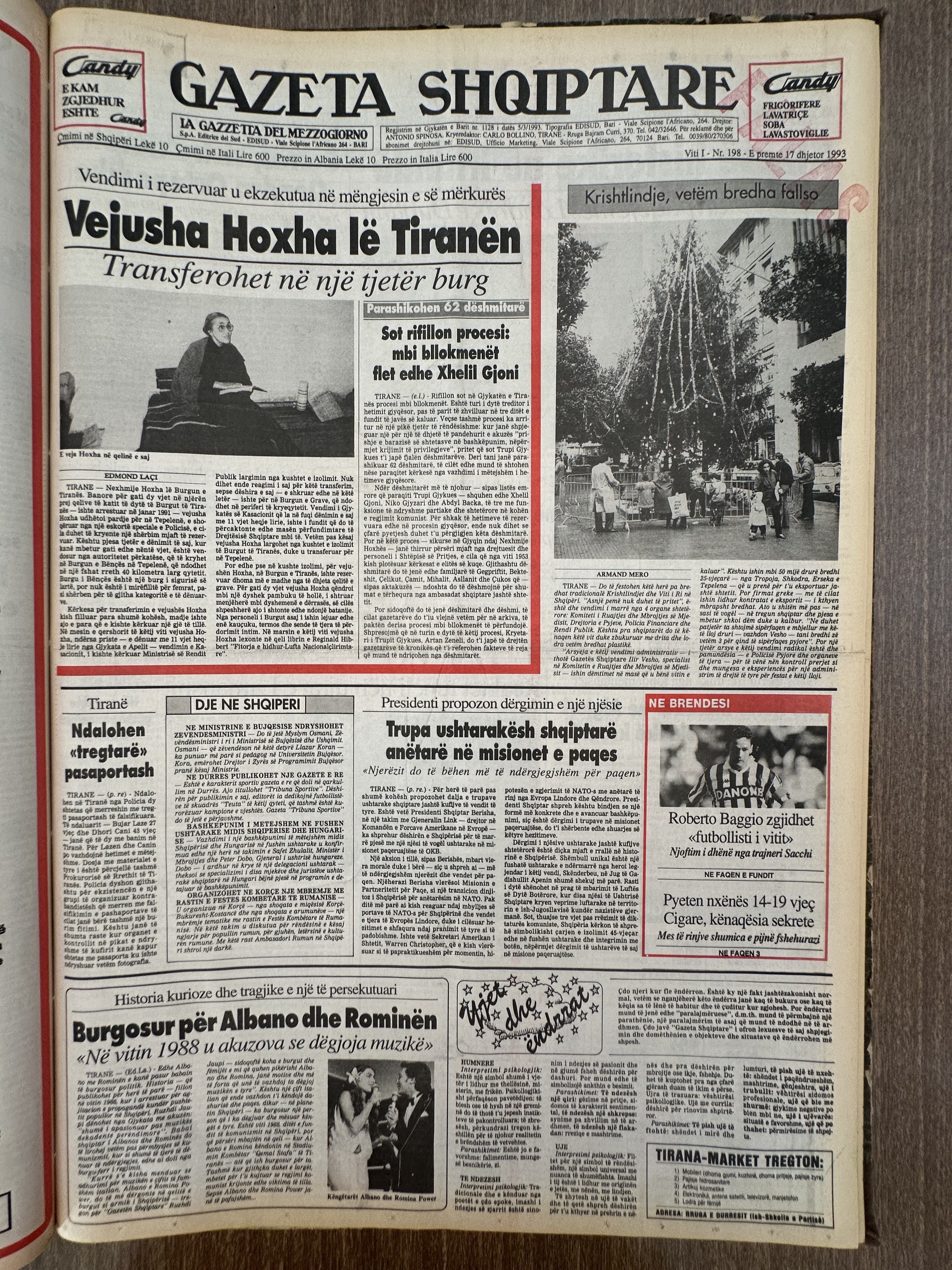 Gazeta Shqiptare 1993-12-17