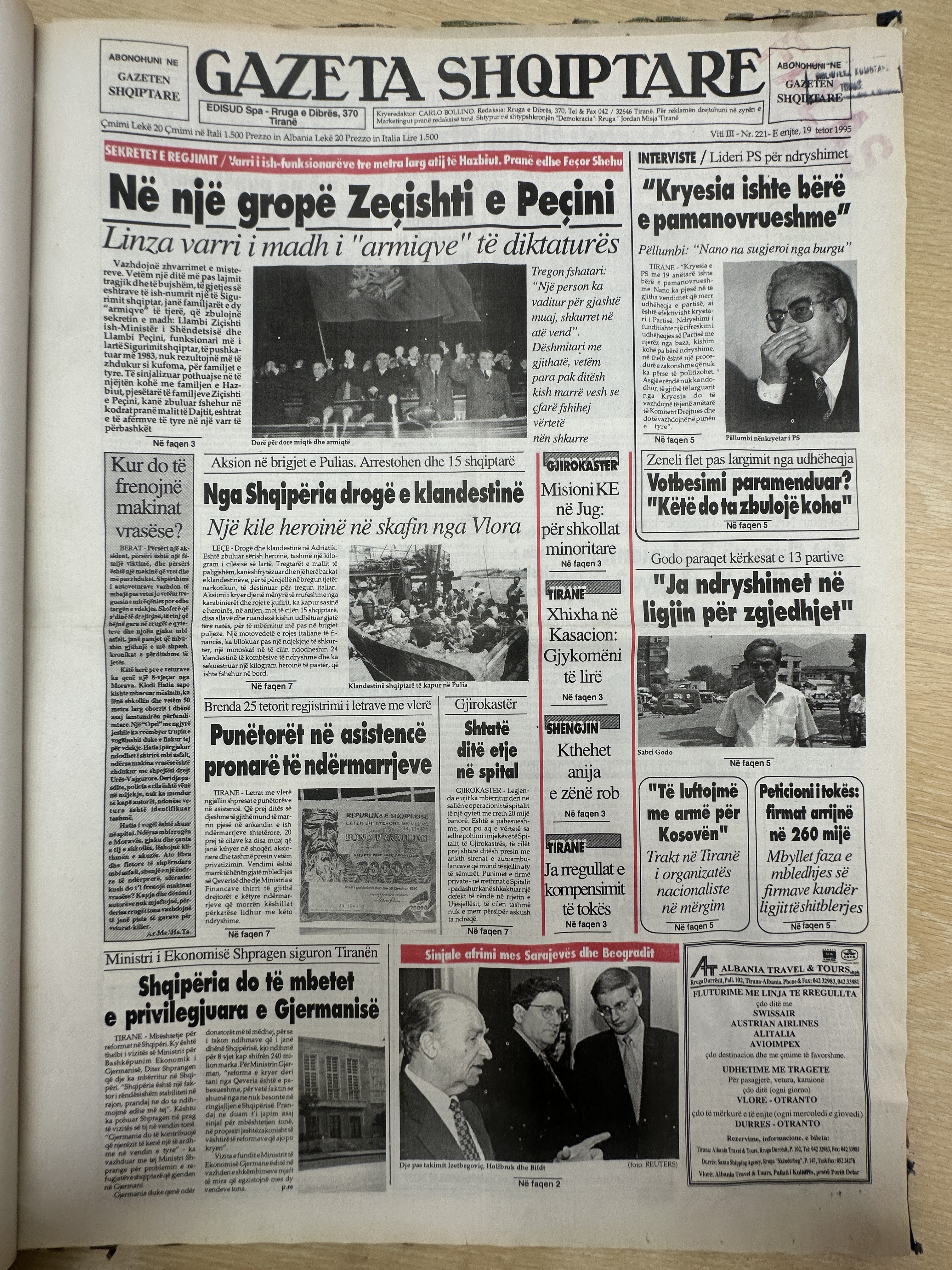 Gazeta Shqiptare 1995-10-19