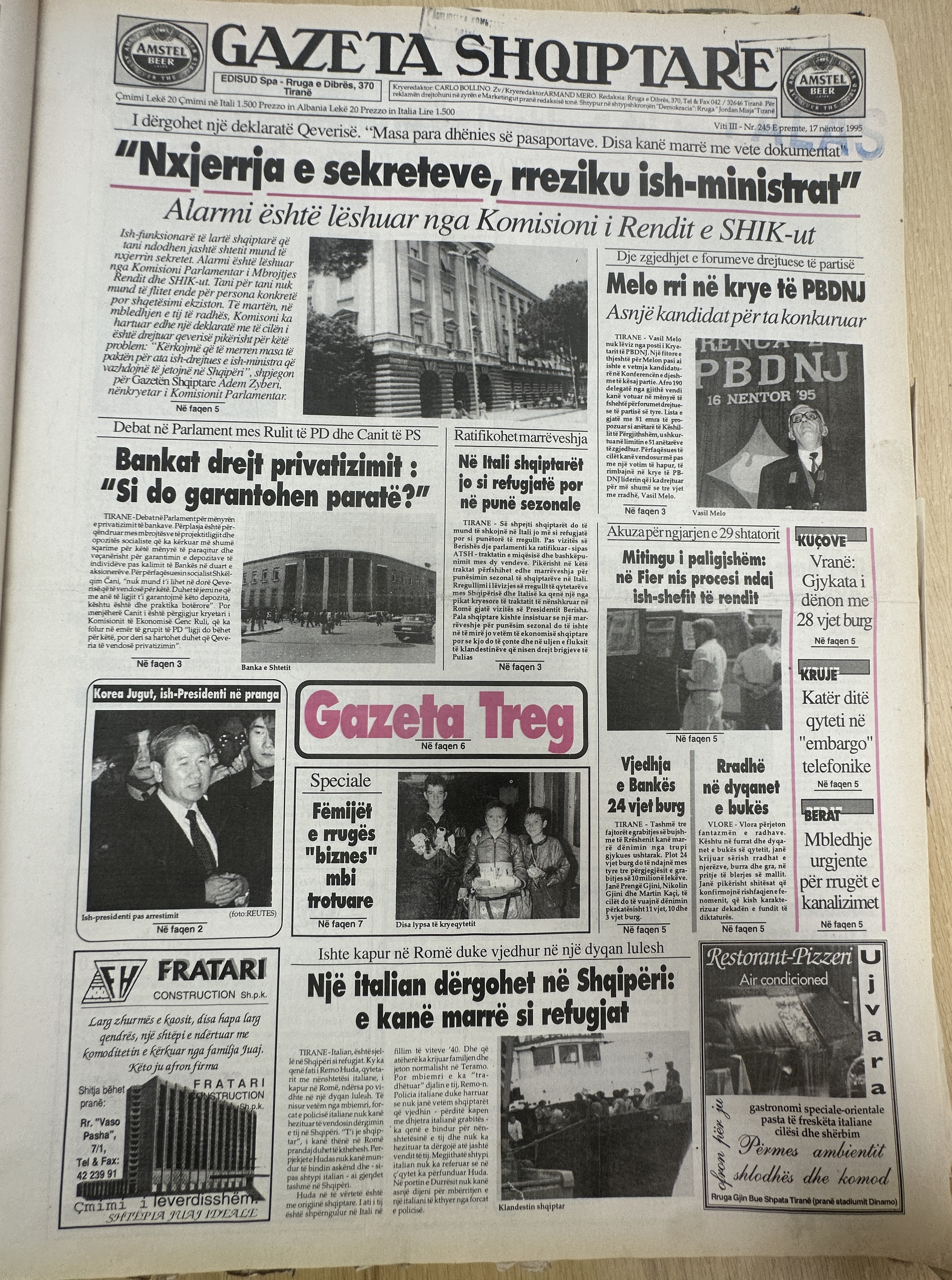 Gazeta Shqiptare 1995-11-17