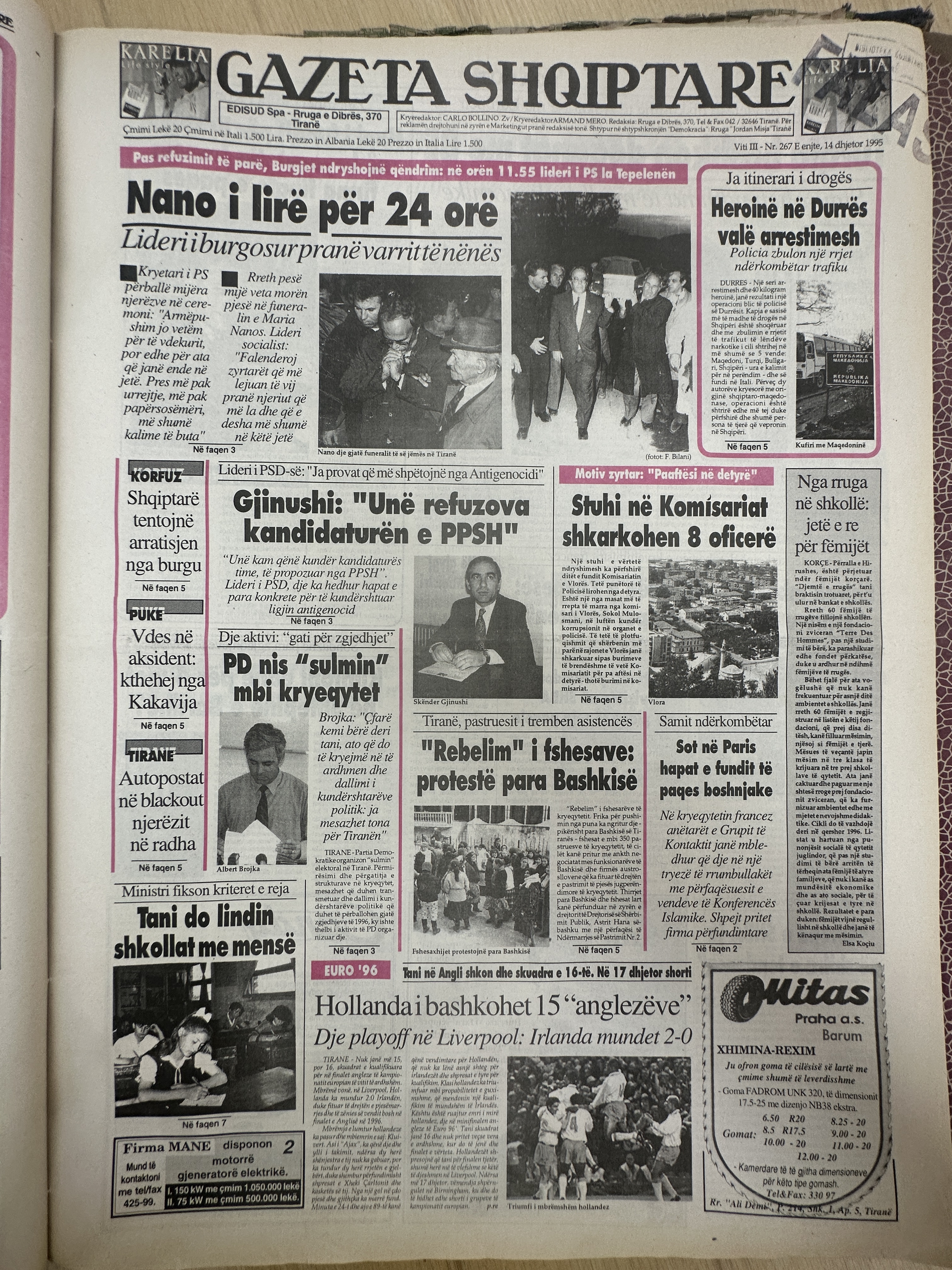 Gazeta Shqiptare 1995-12-14