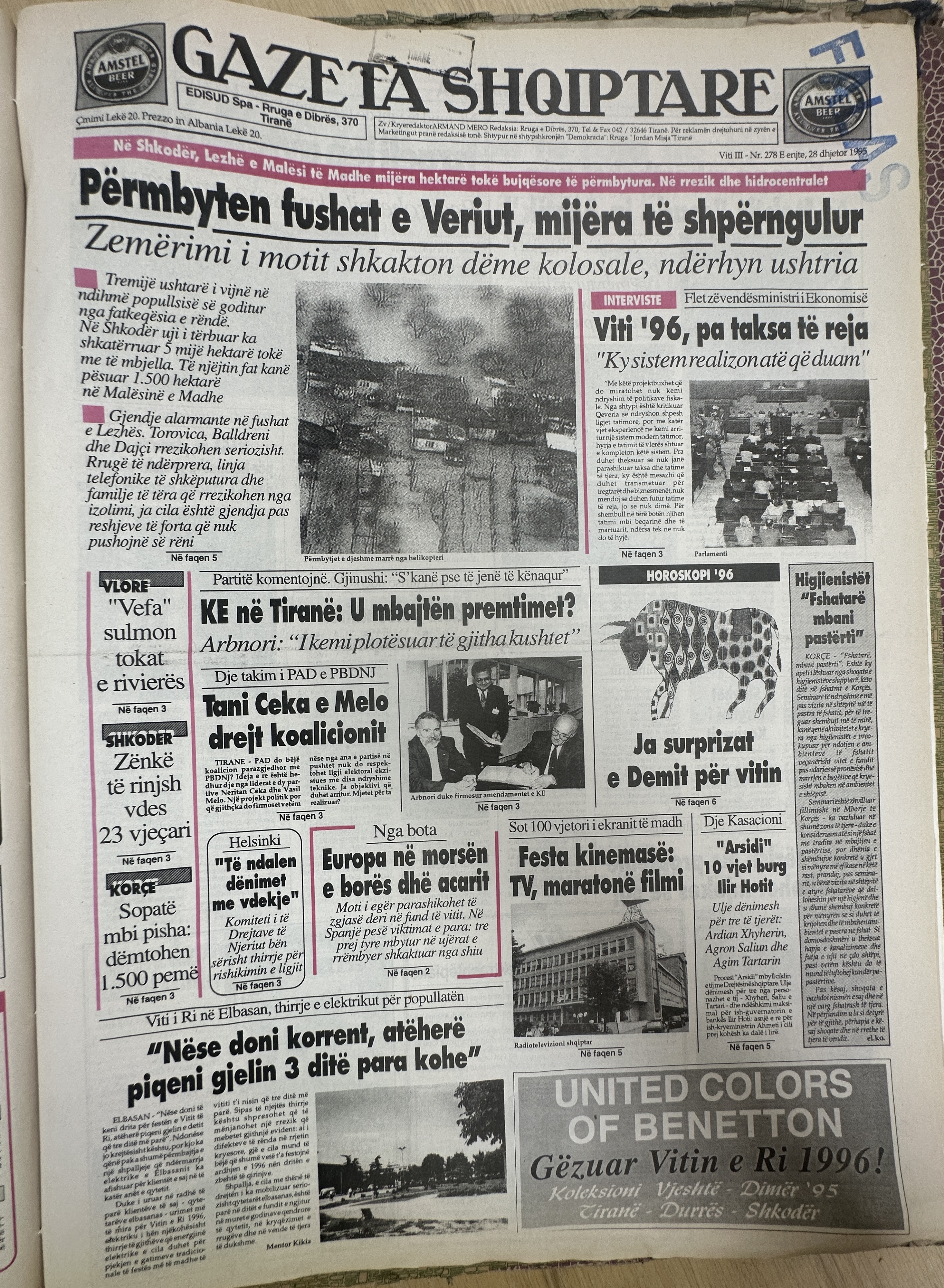 Gazeta Shqiptare 1995-12-28