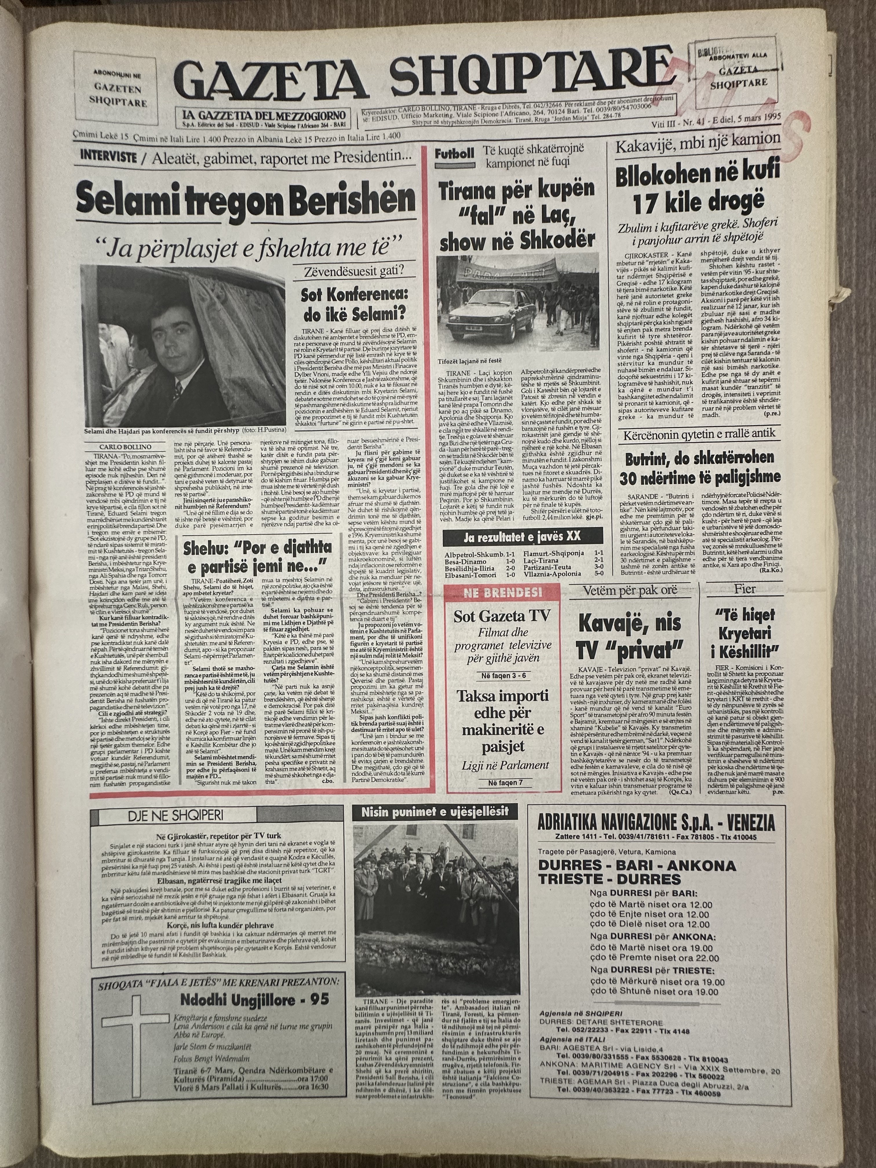 Gazeta Shqiptare 1995-05-04