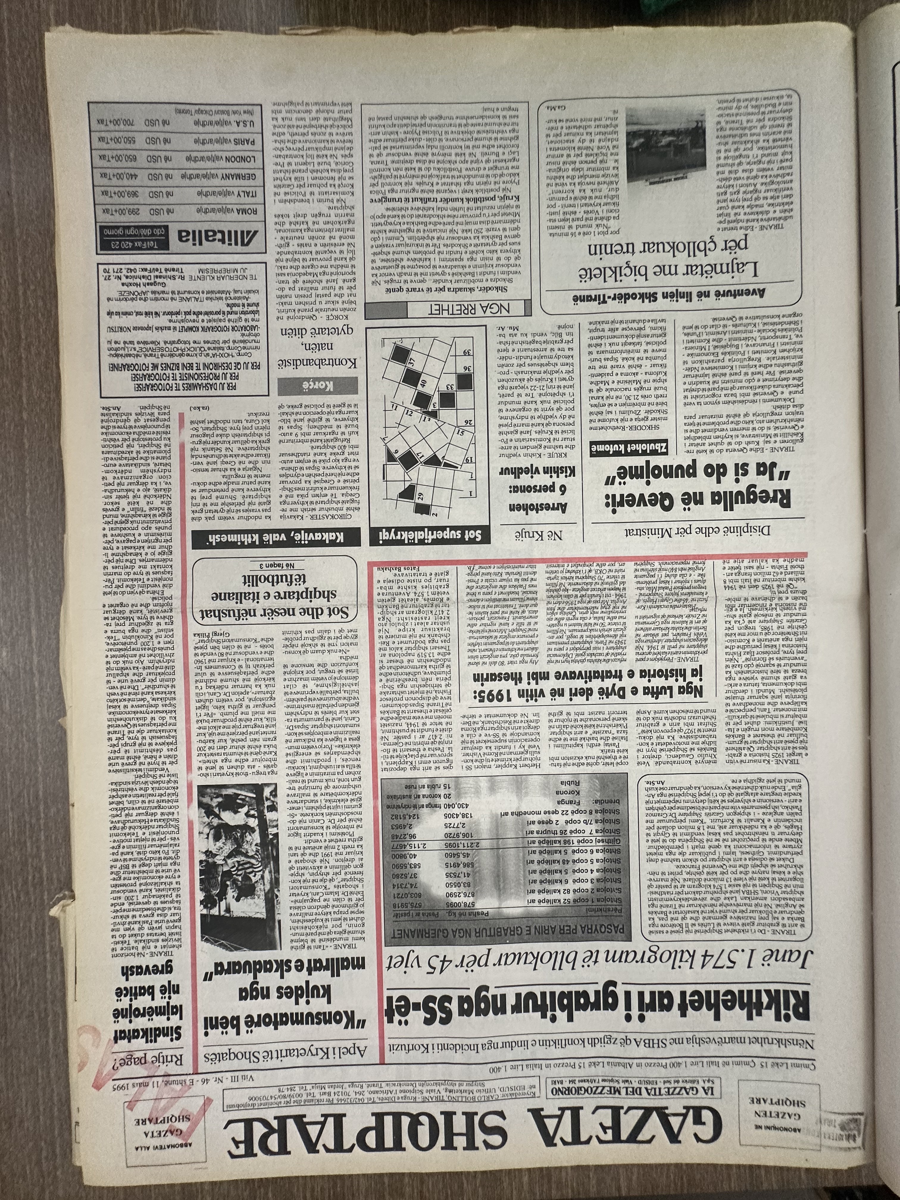 Gazeta Shqiptare 1995-05-05