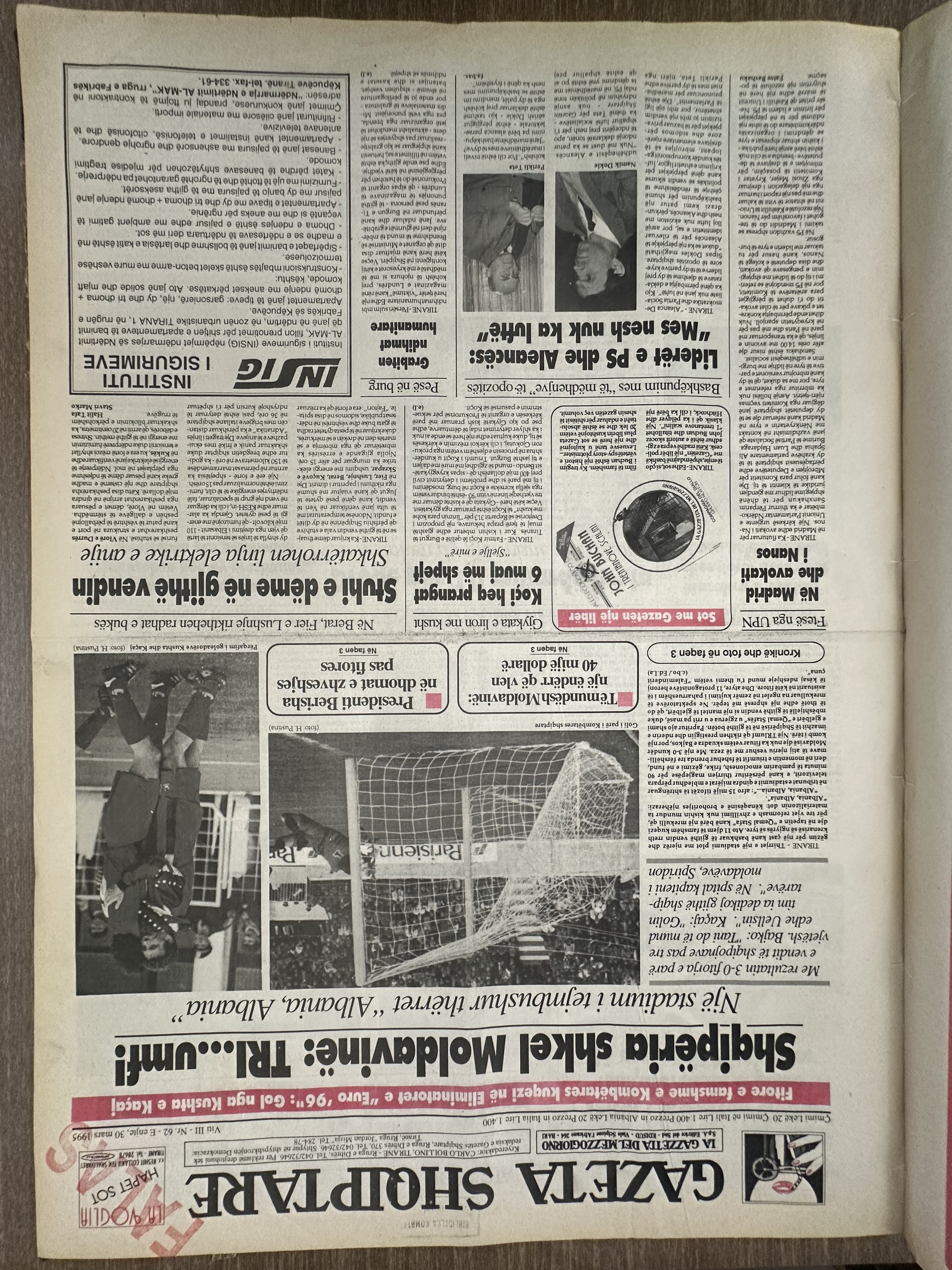 Gazeta Shqiptare 1995-03-30