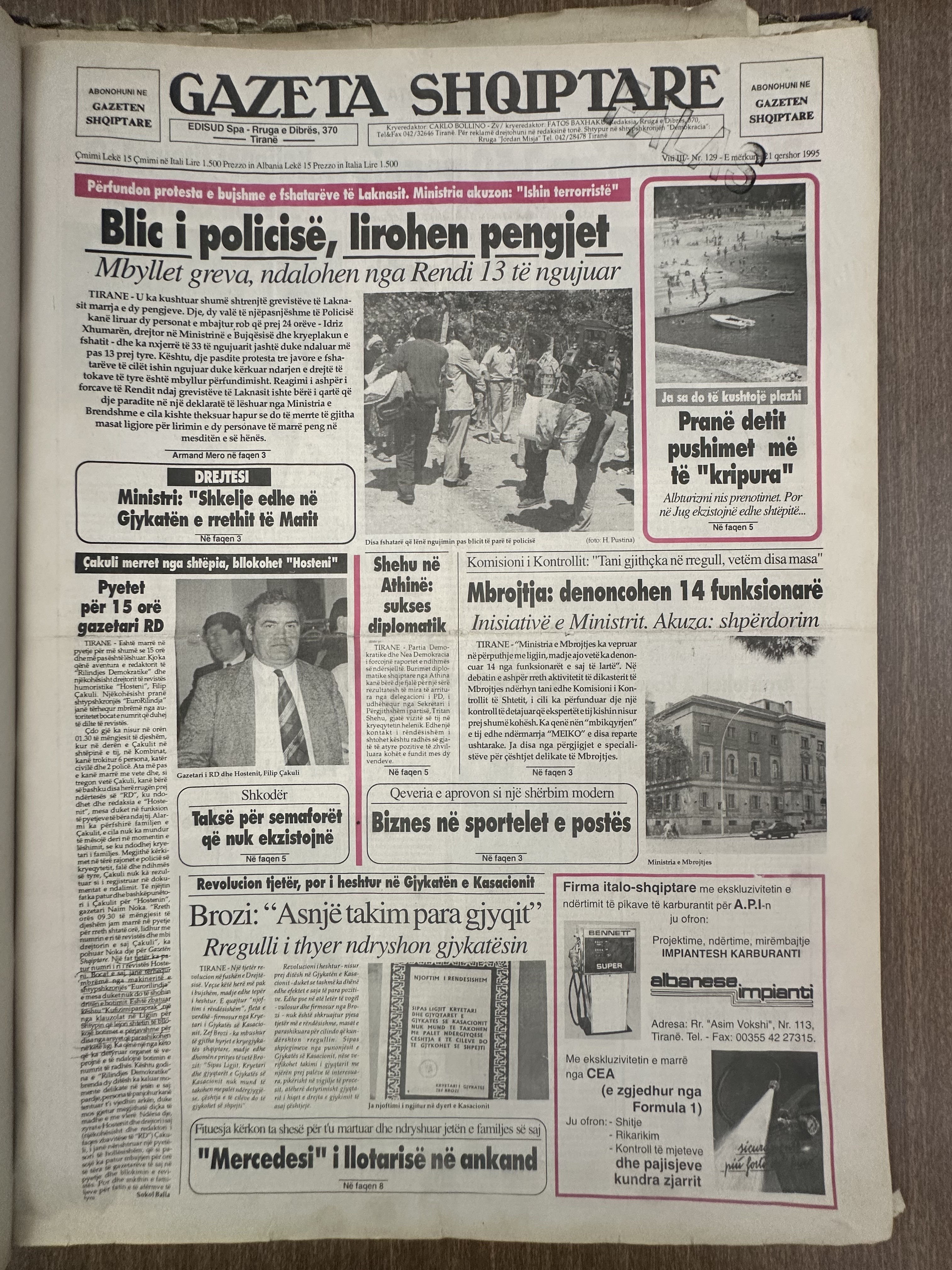 Gazeta Shqiptare 1998-08-31
