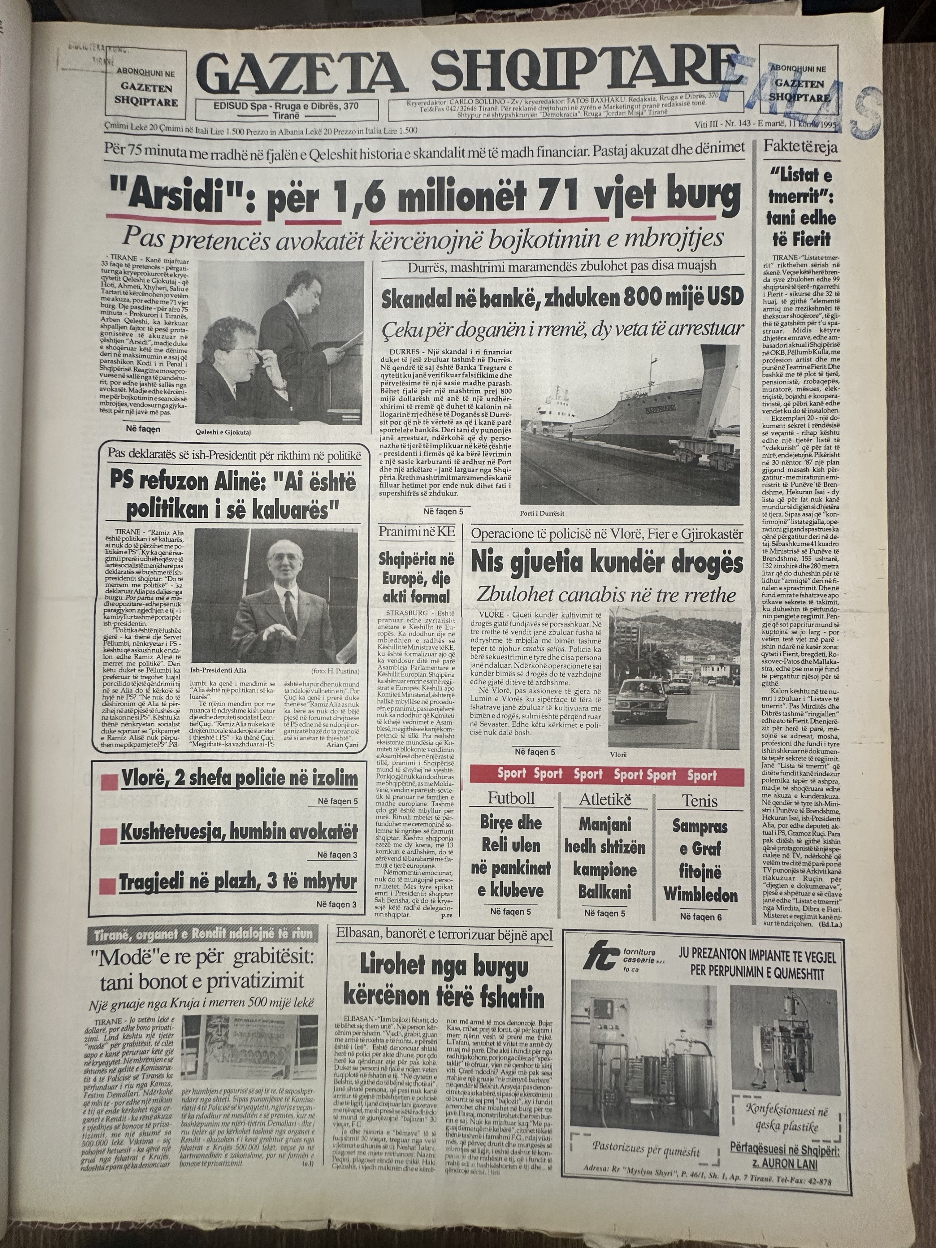 Gazeta Shqiptare 1997-04-05