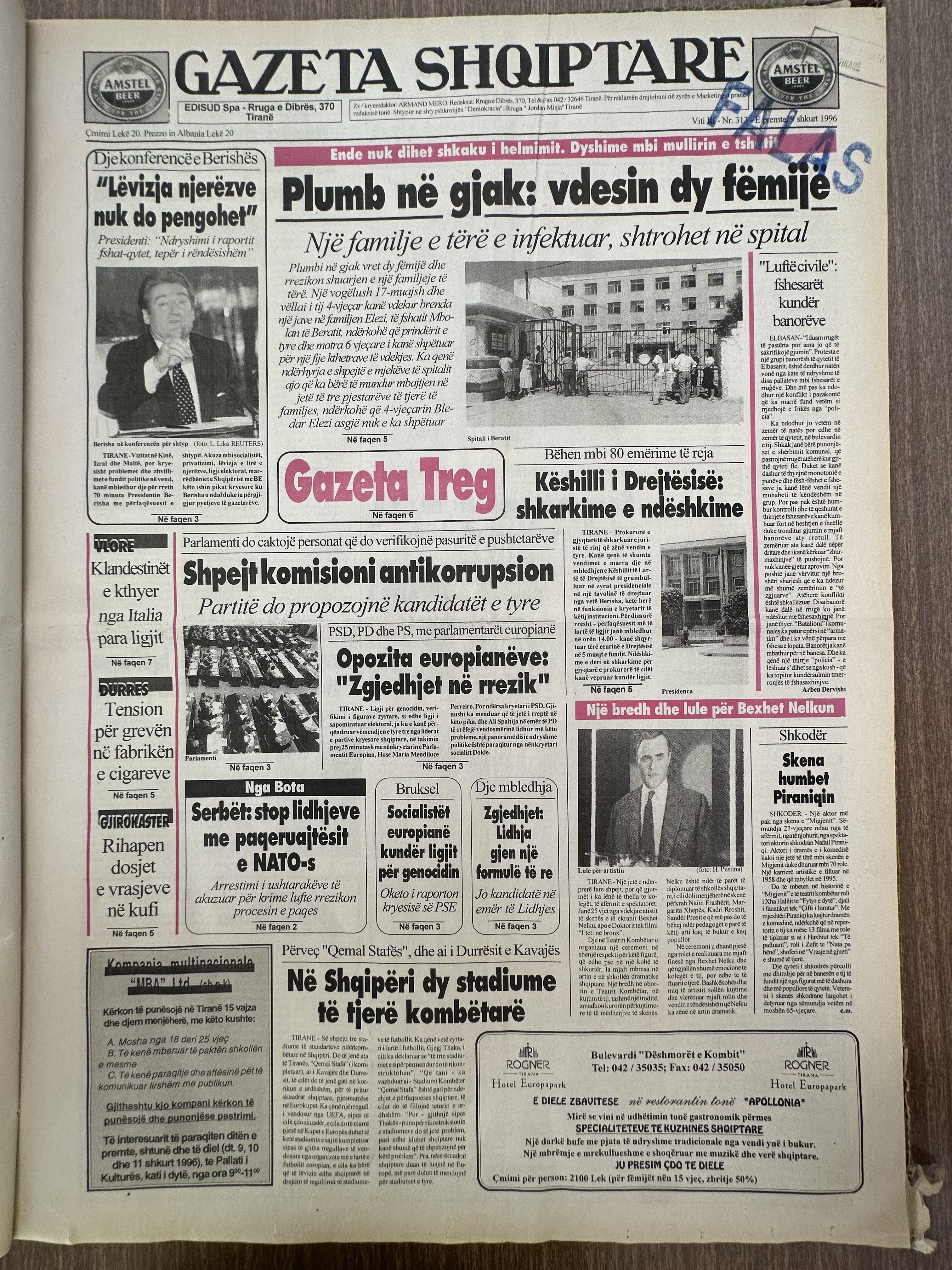 Gazeta Shqiptare 1998-10-31