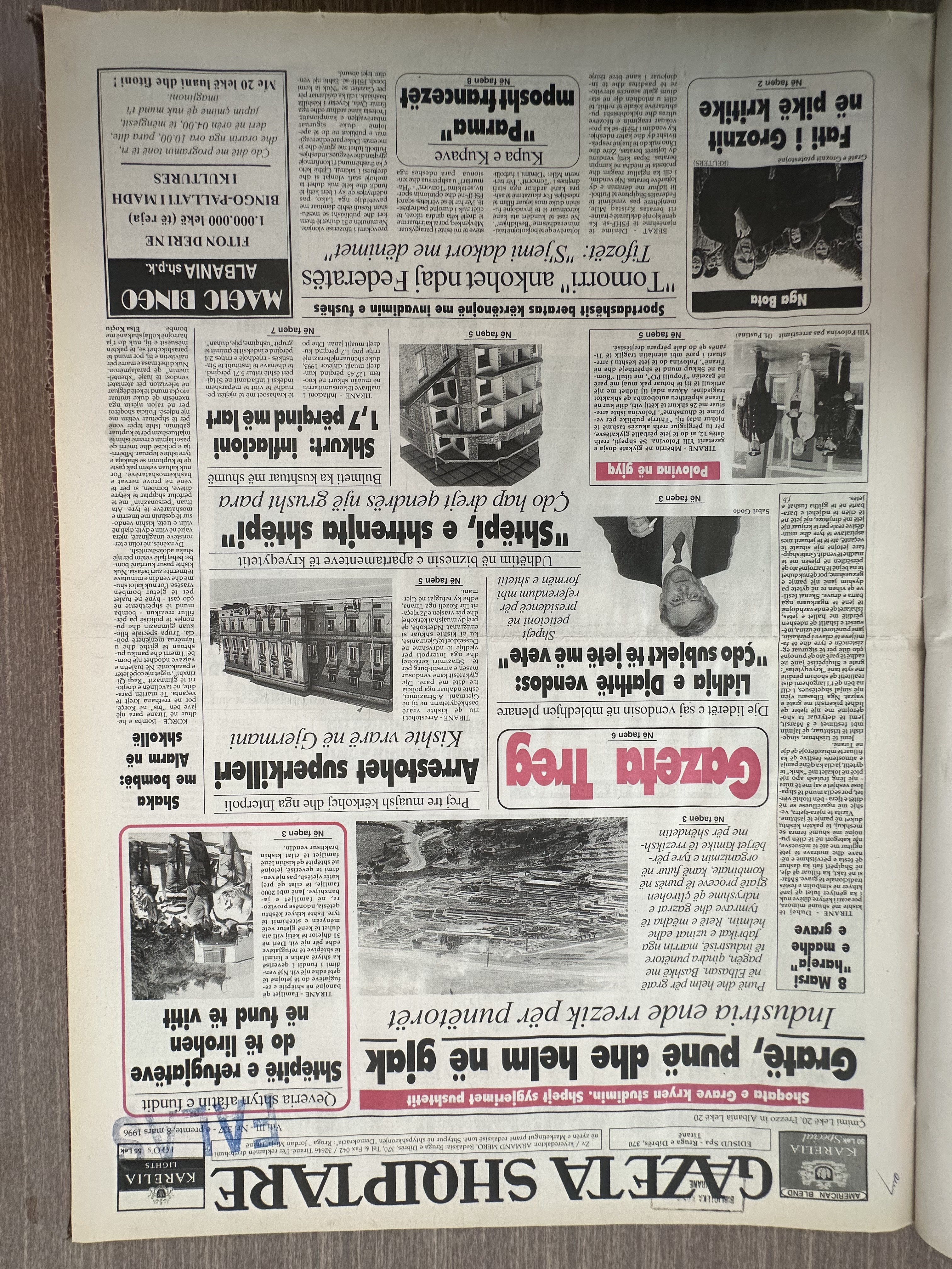 Gazeta Shqiptare 1999-05-08