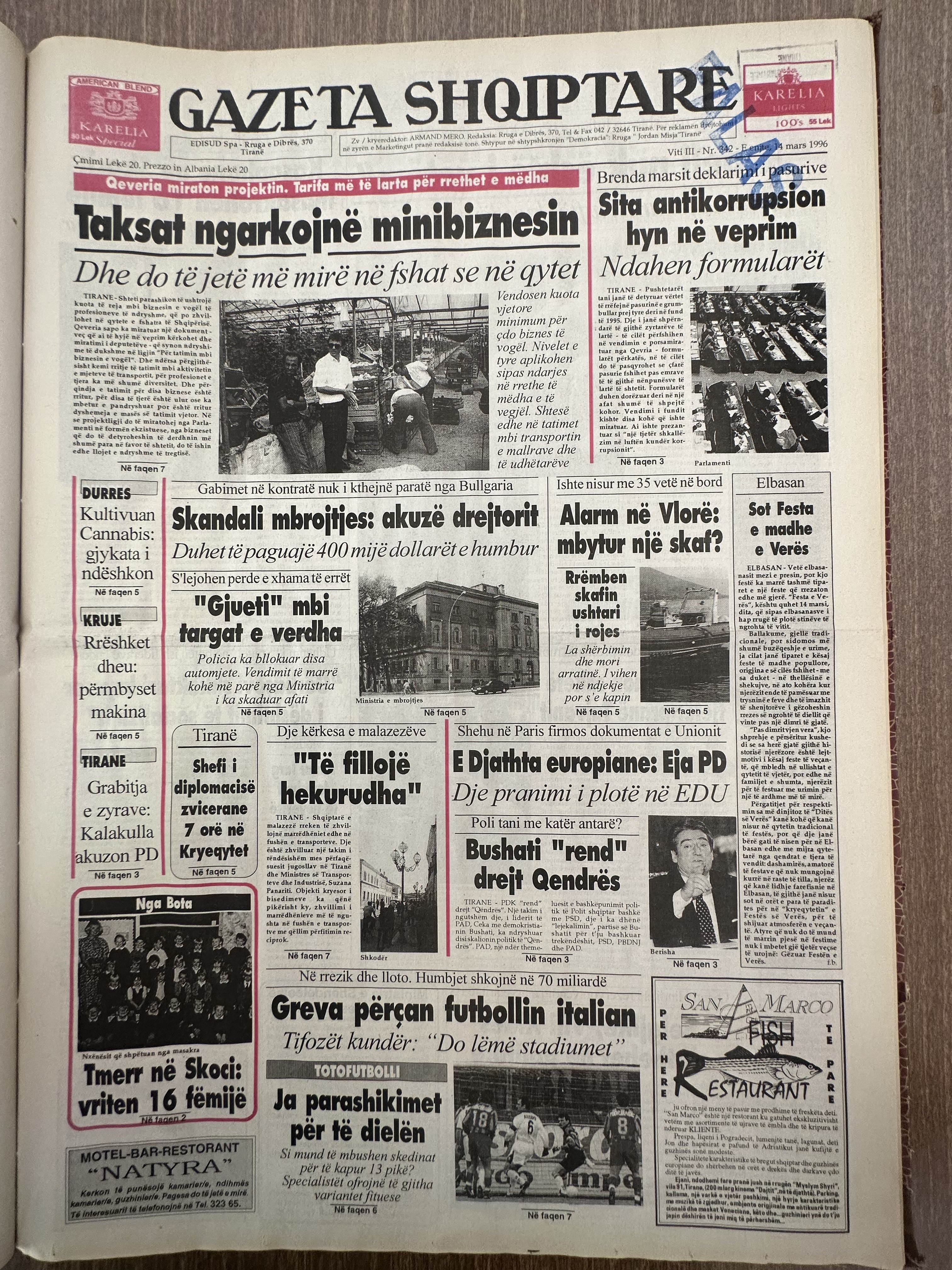 Gazeta Shqiptare 1998-04-05