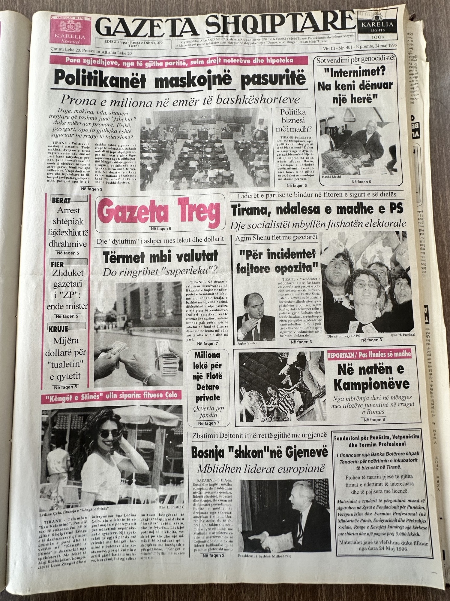 Gazeta Shqiptare 1996-05-24