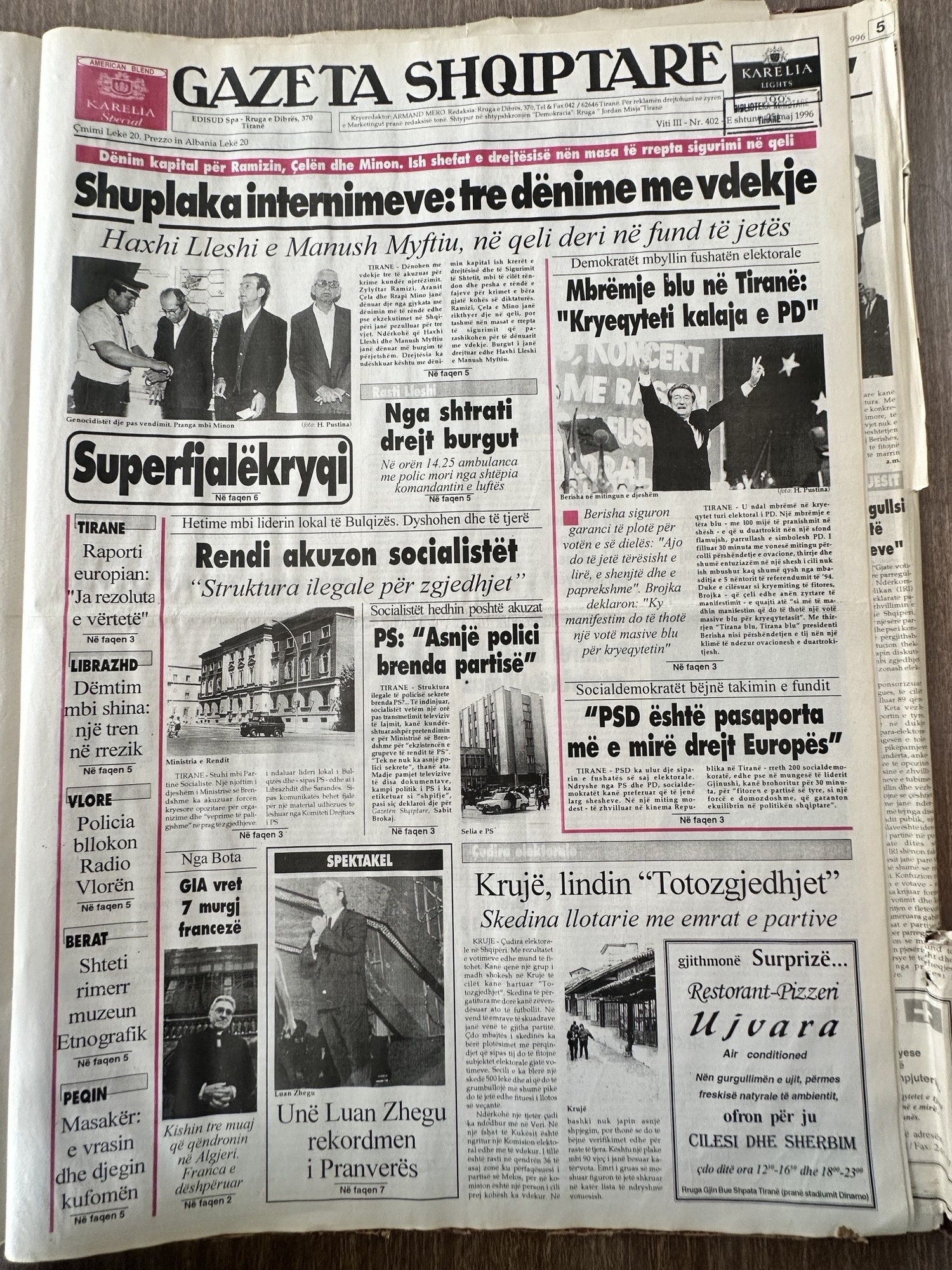 Gazeta Shqiptare 1996-05-11