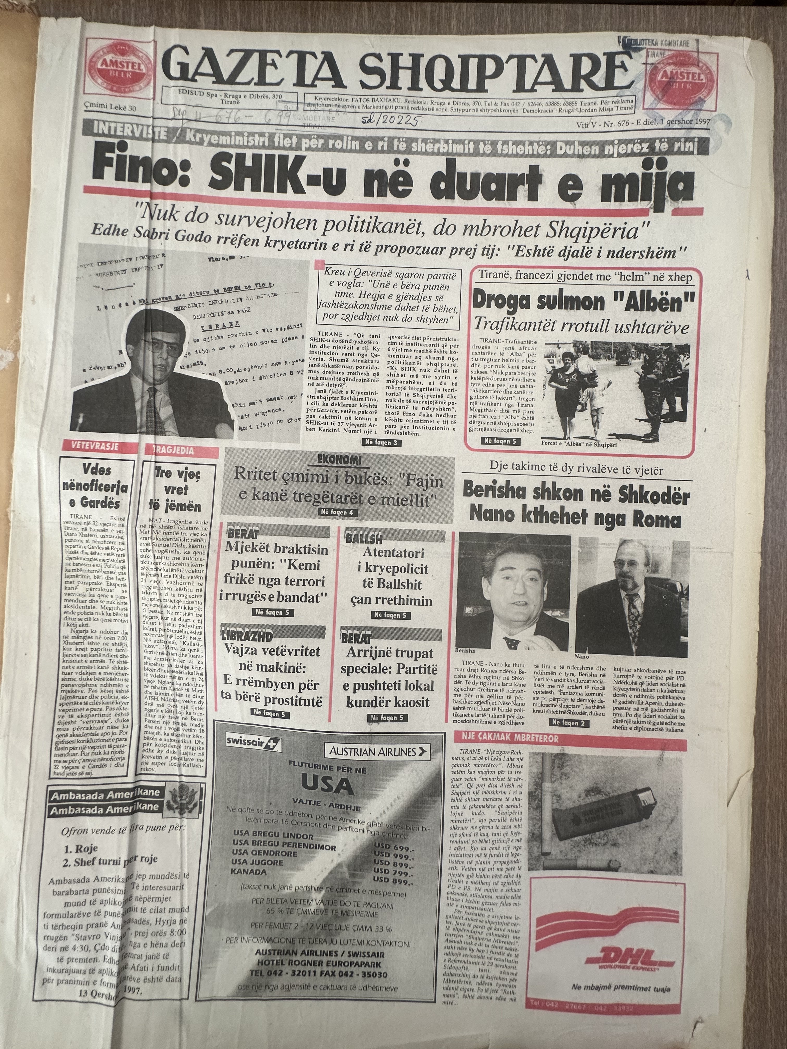 Gazeta Shqiptare 1997-12-07
