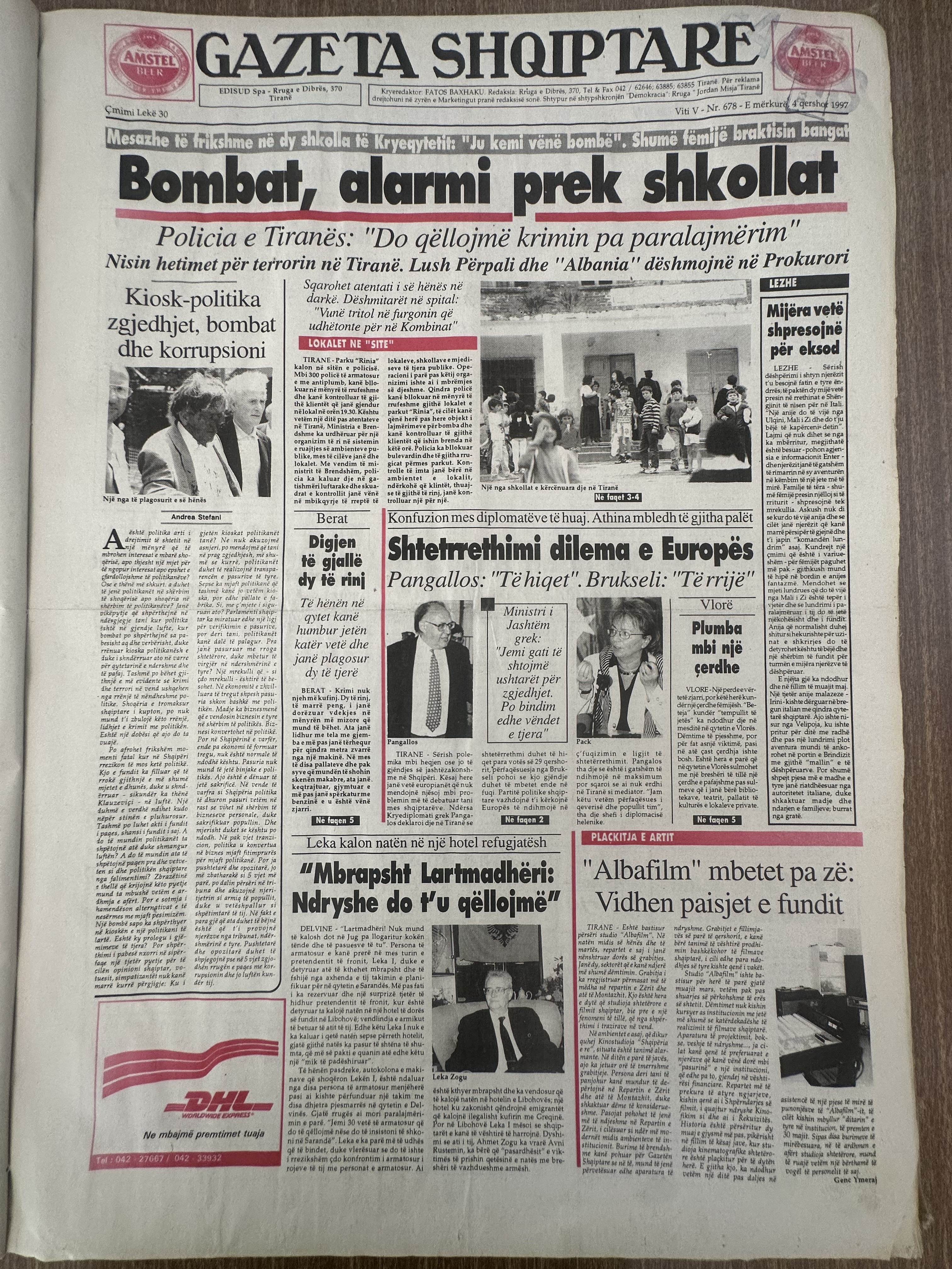Gazeta Shqiptare 1997-06-04