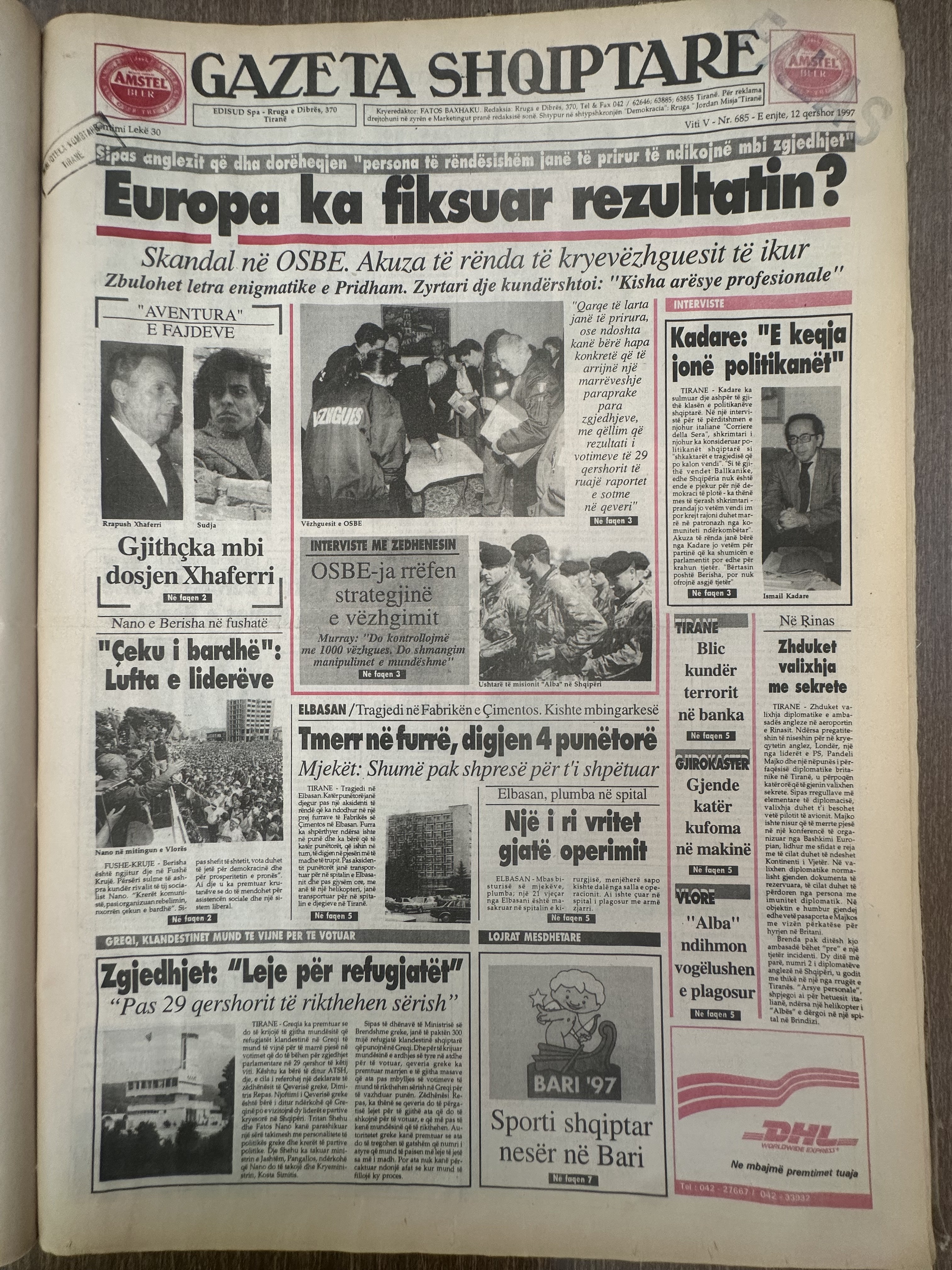 Gazeta Shqiptare 1997-06-12