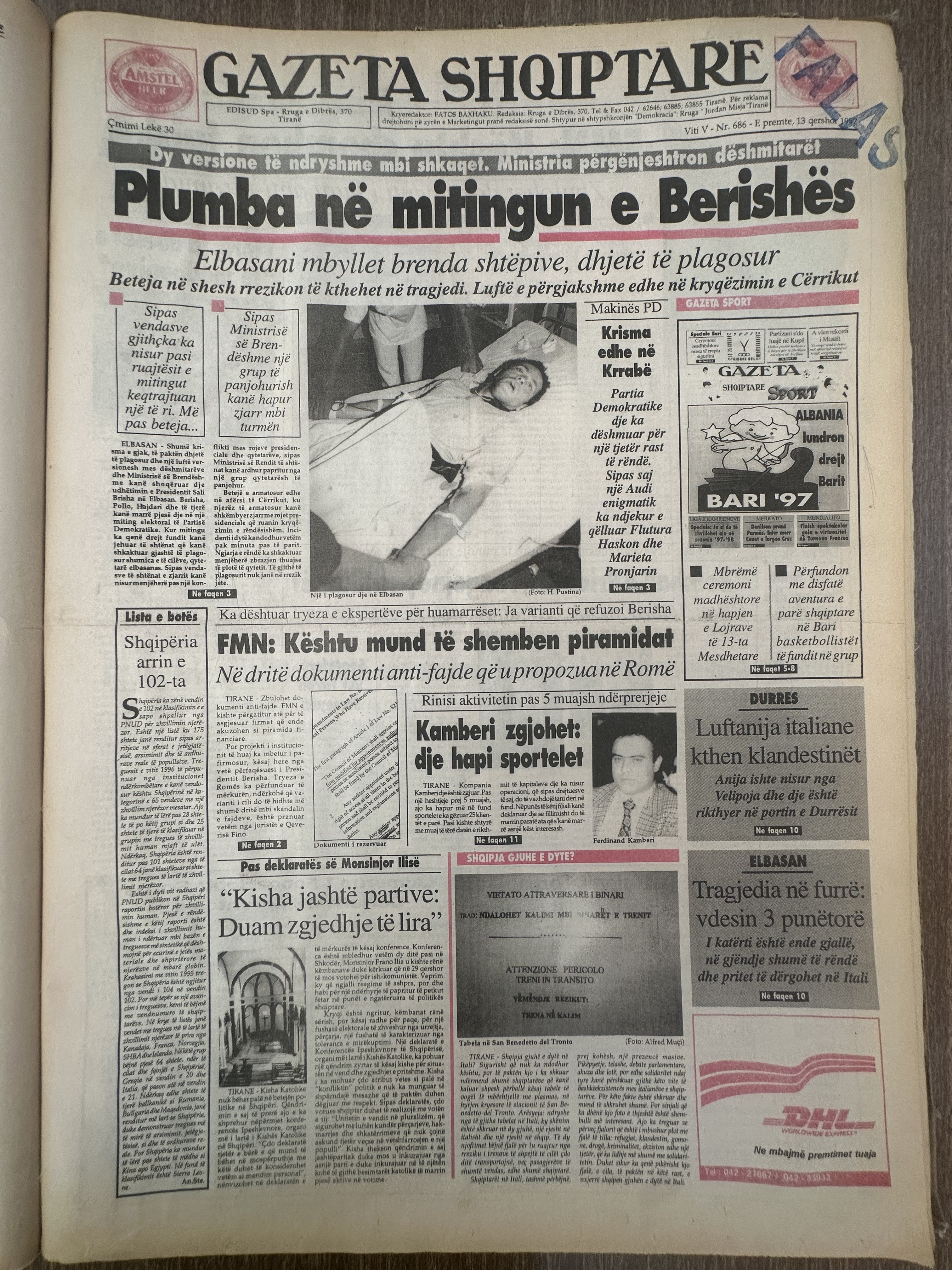 Gazeta Shqiptare 1998-09-05
