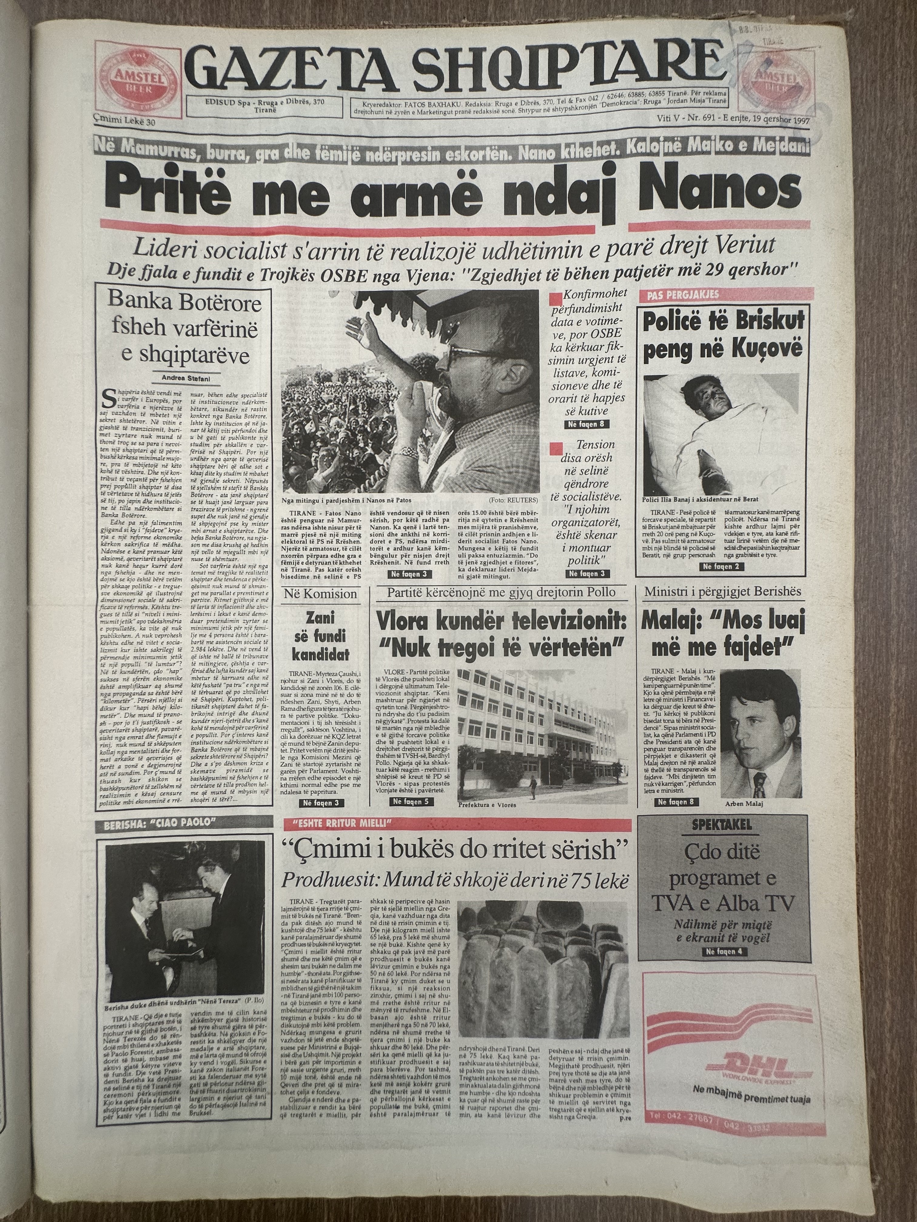 Gazeta Shqiptare 1997-08-29