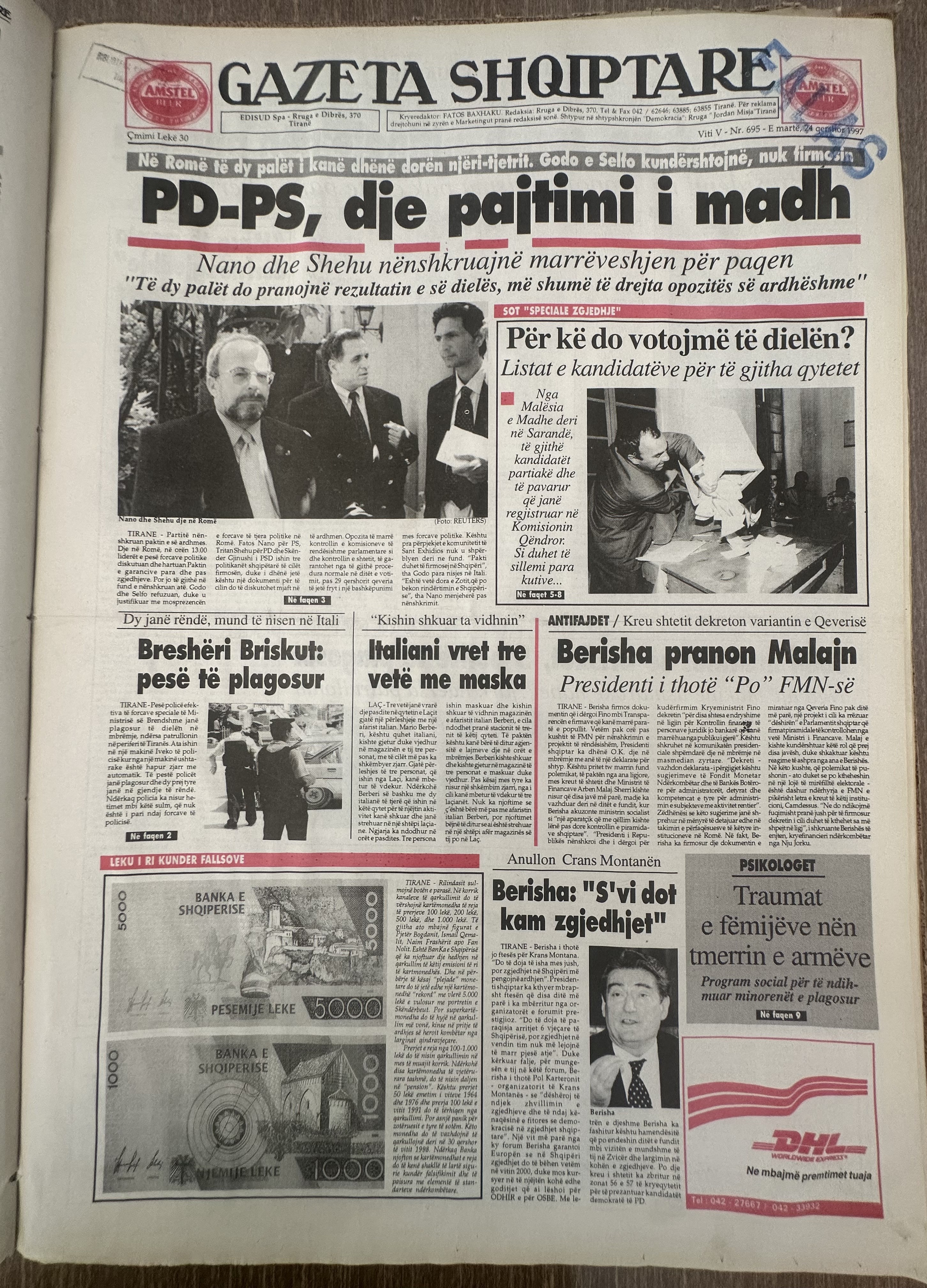 Gazeta Shqiptare 1997-06-24
