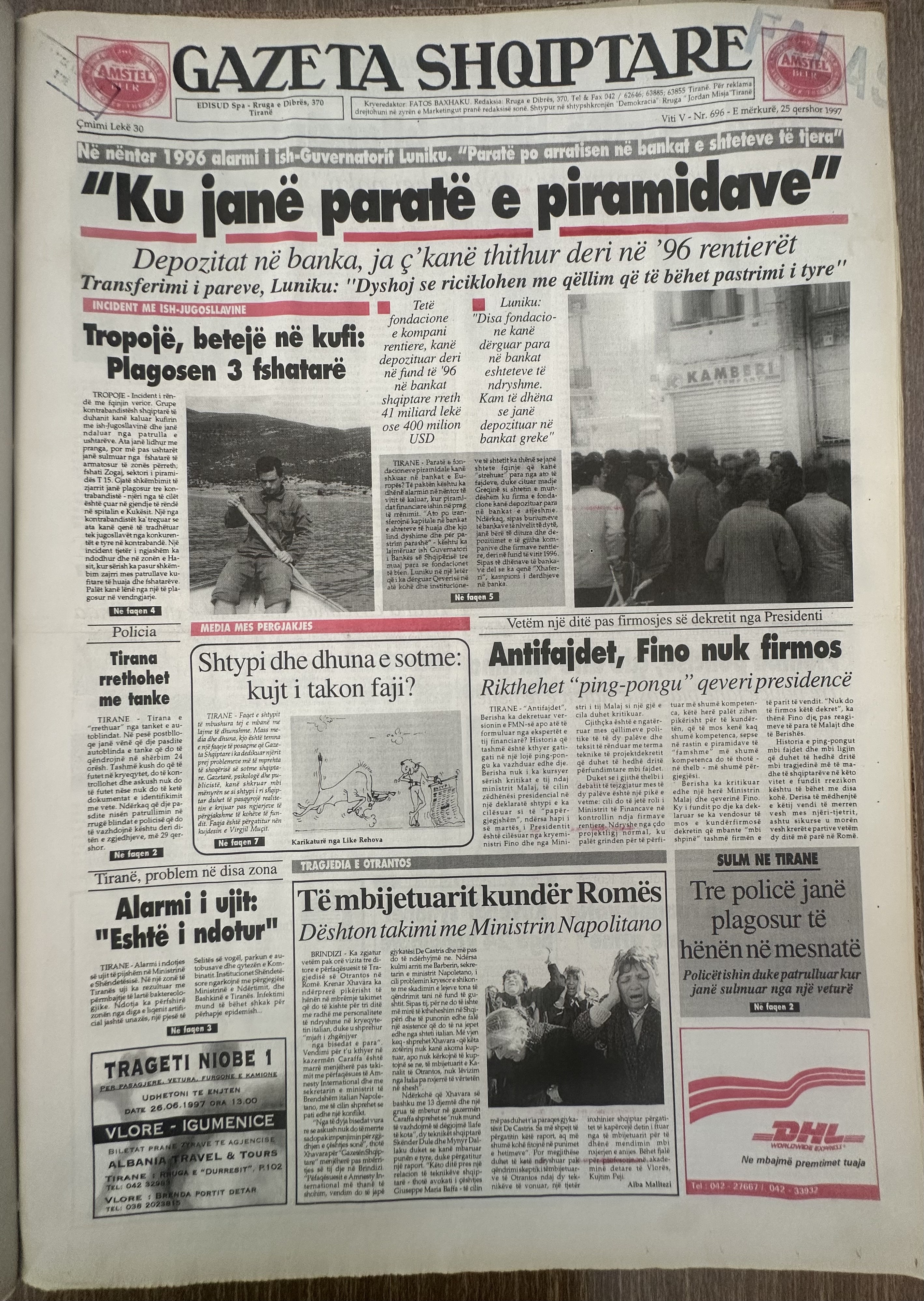 Gazeta Shqiptare 1997-06-25