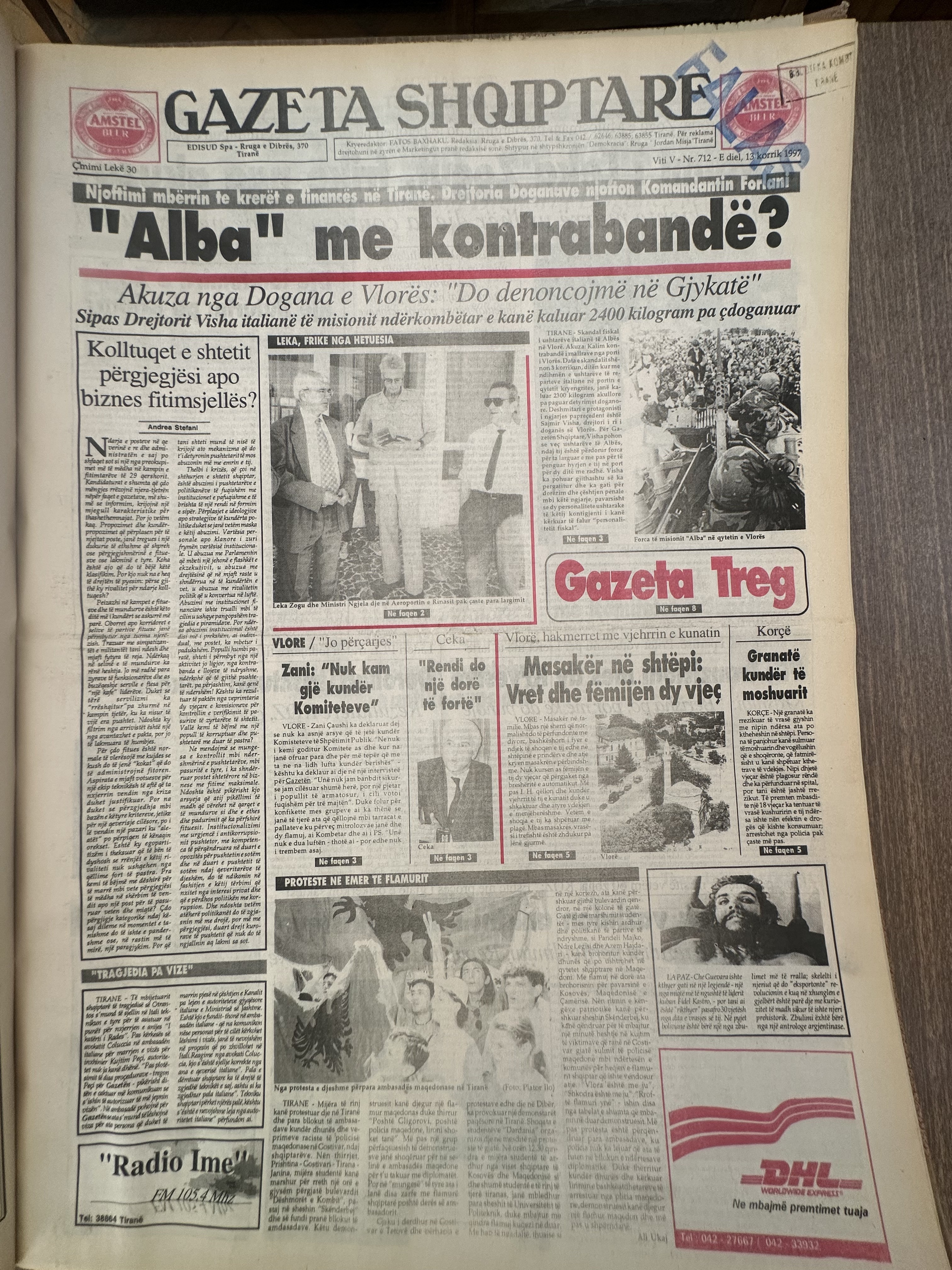 Gazeta Shqiptare 1997-07-13