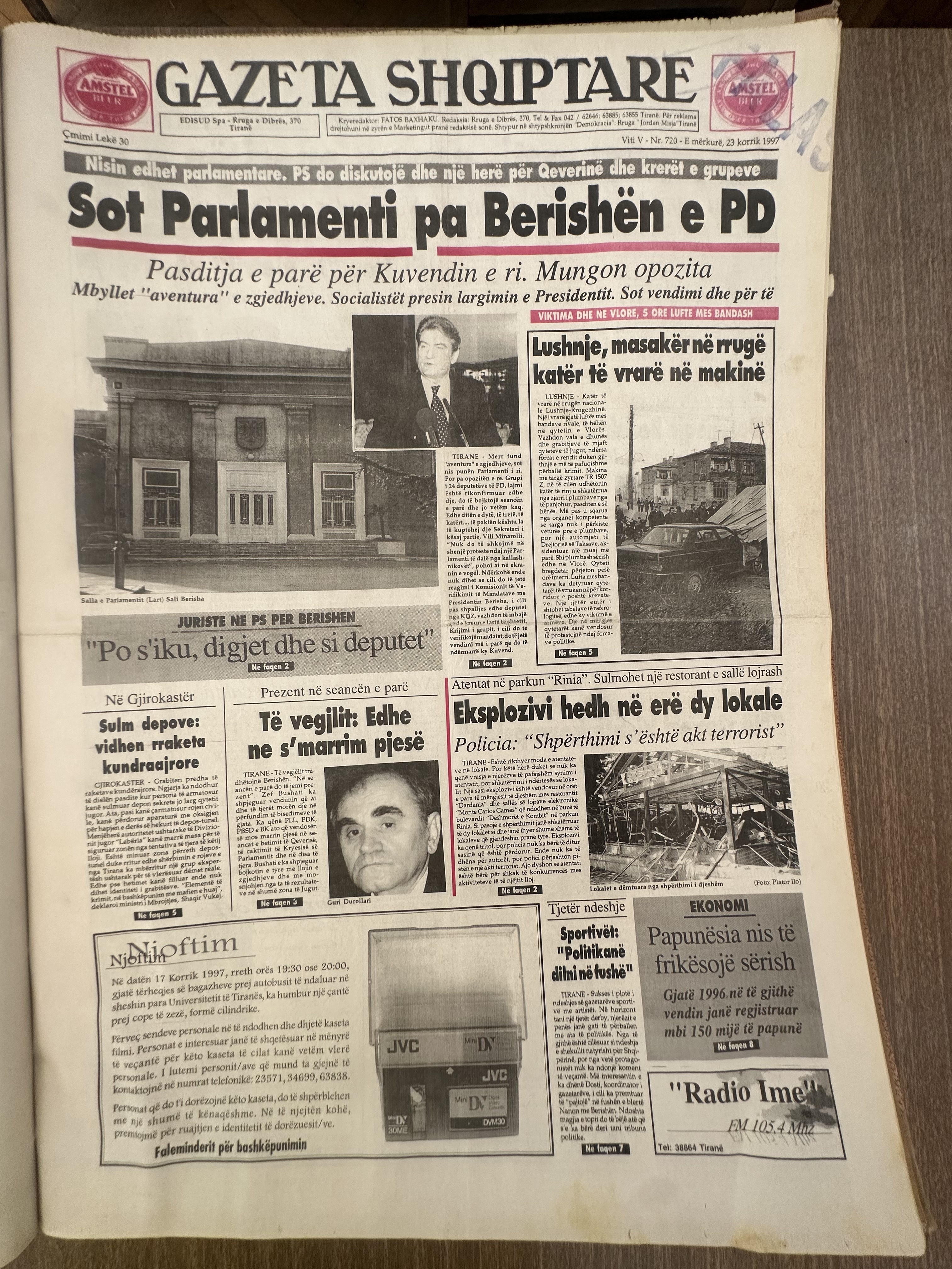 Gazeta Shqiptare 1997-07-23
