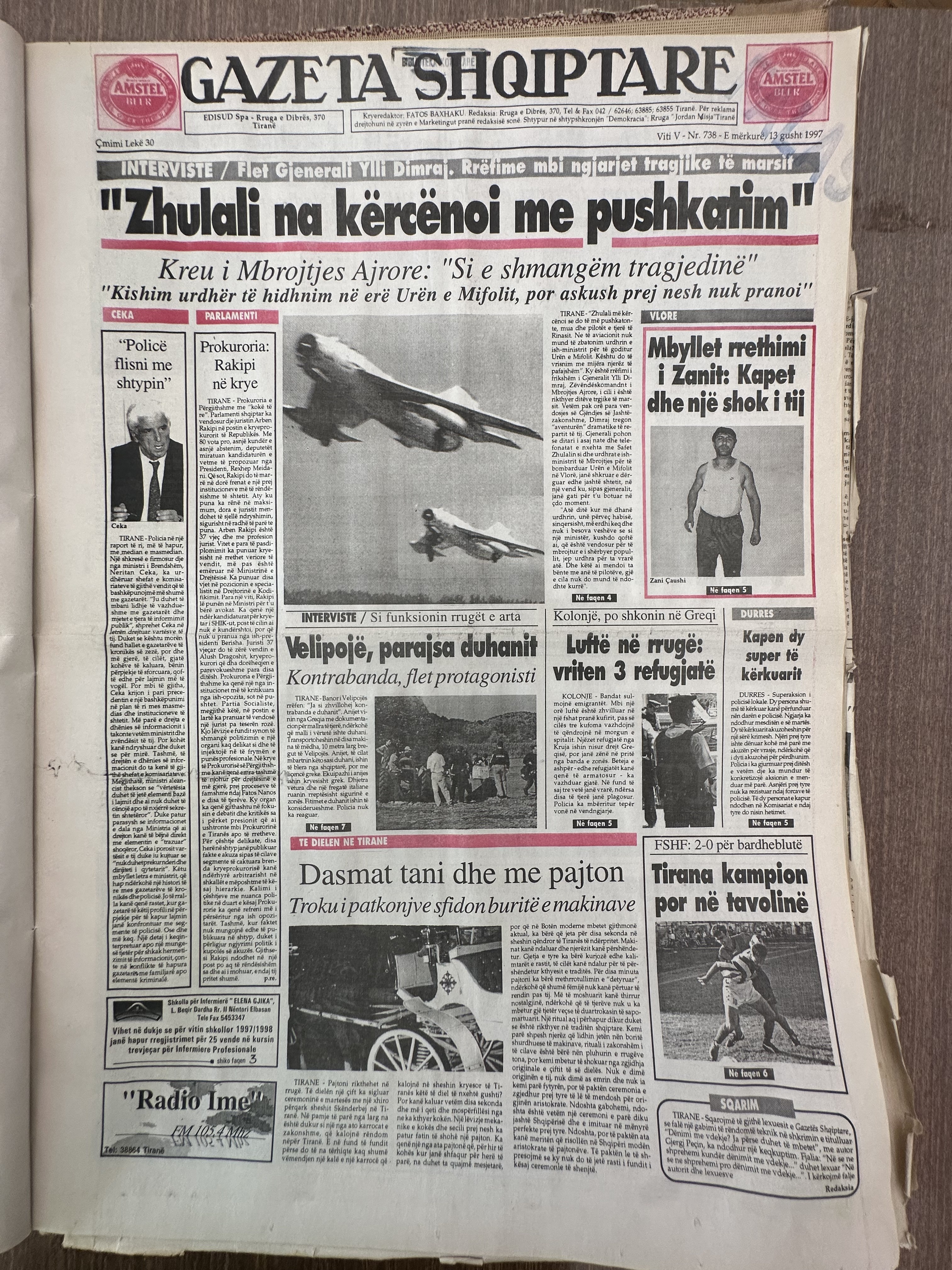 Gazeta Shqiptare 1997-08-13