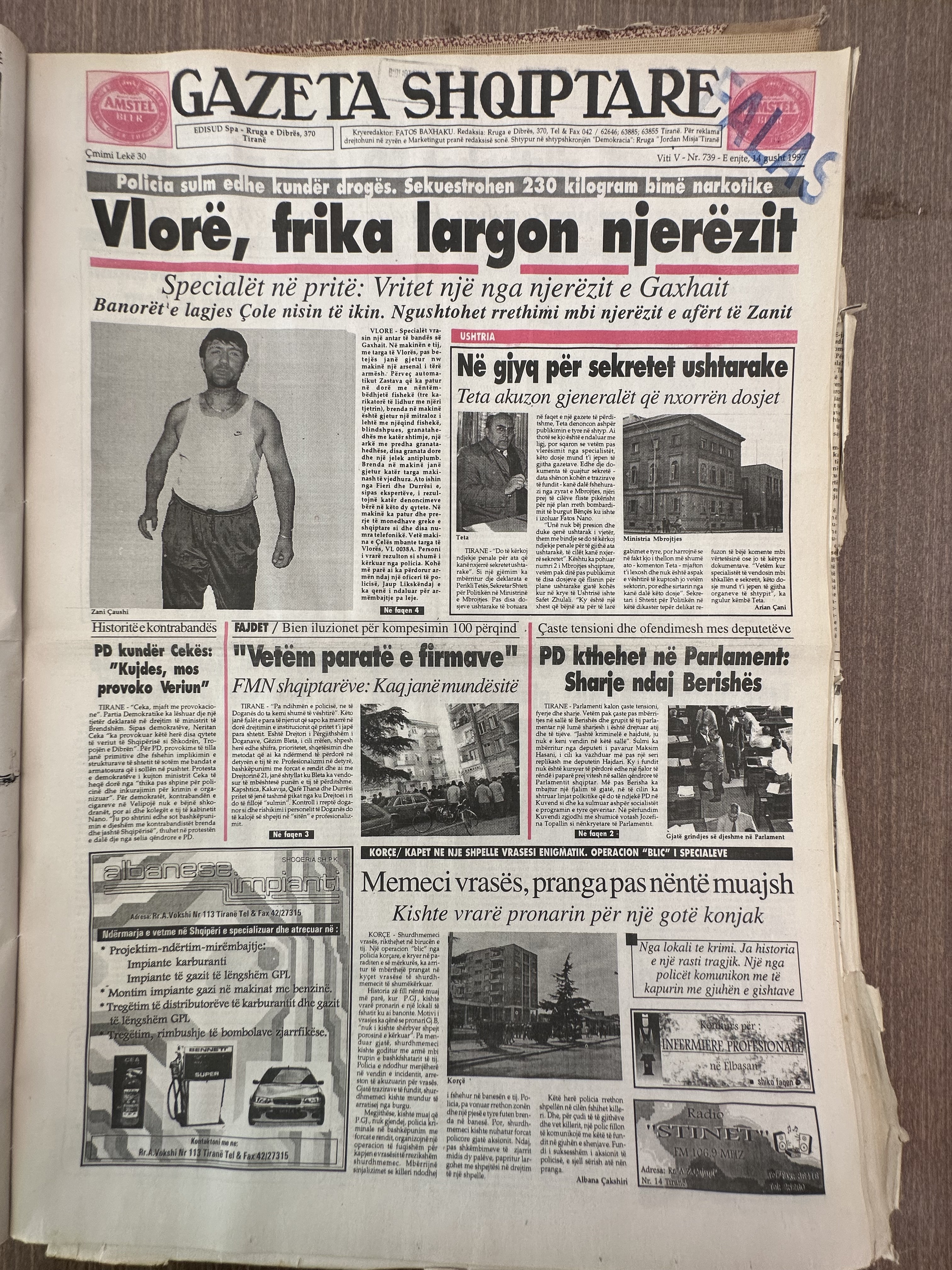 Gazeta Shqiptare 1997-08-04