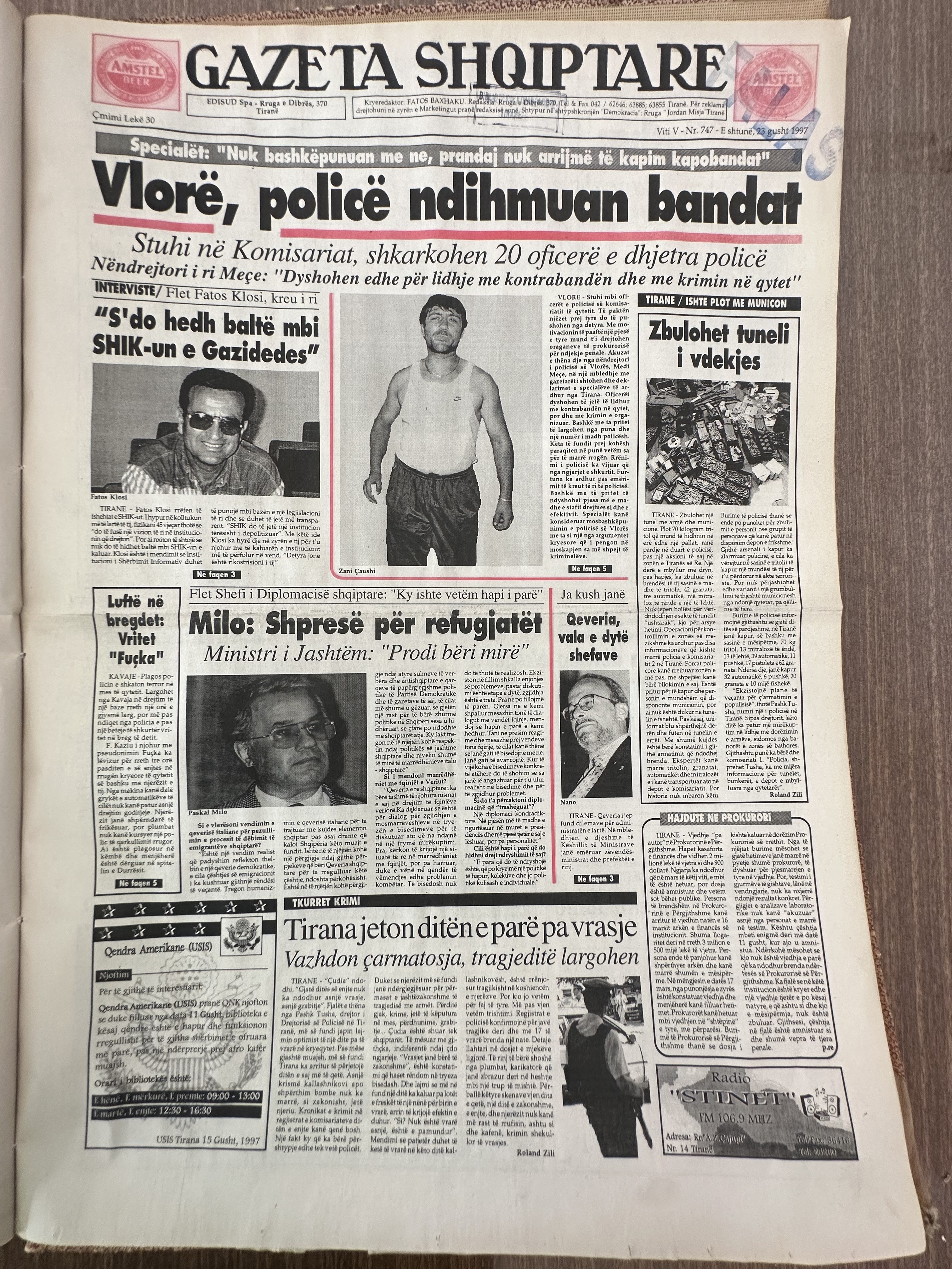 Gazeta Shqiptare 1997-08-23