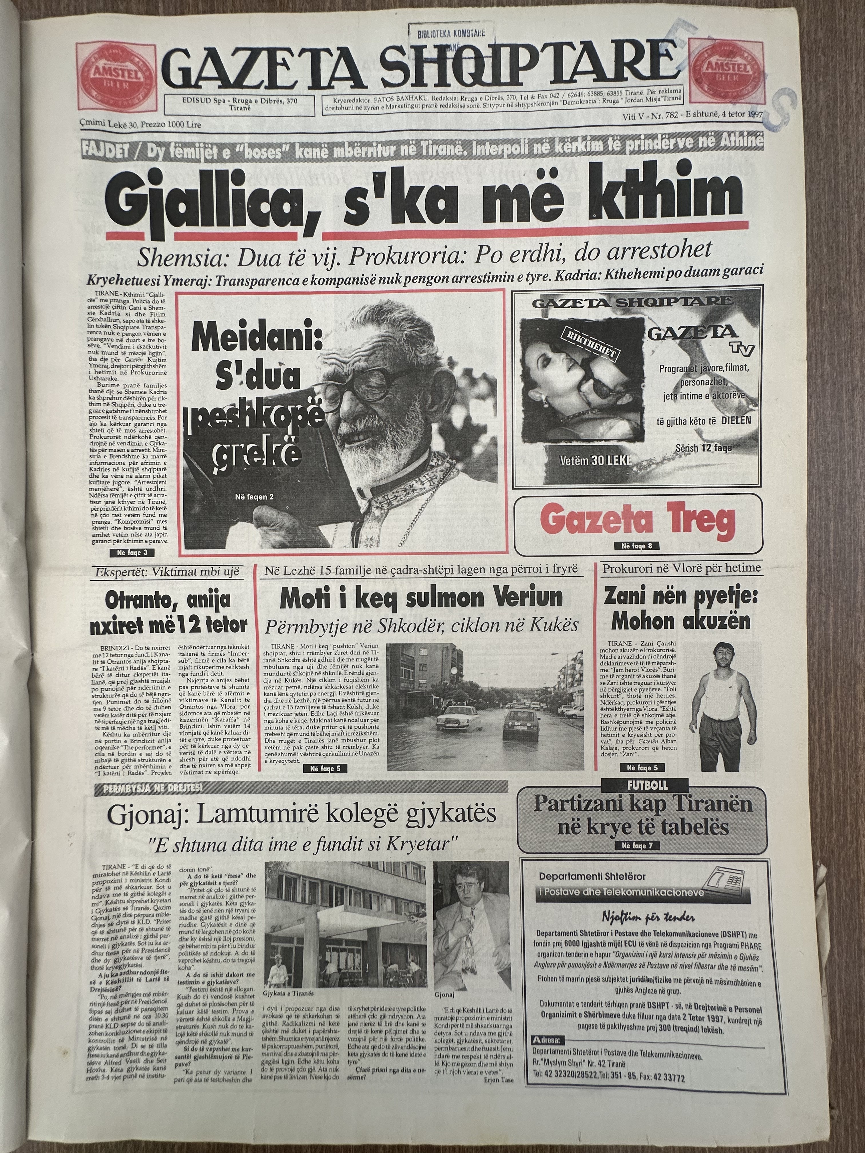 Gazeta Shqiptare 1997-02-08