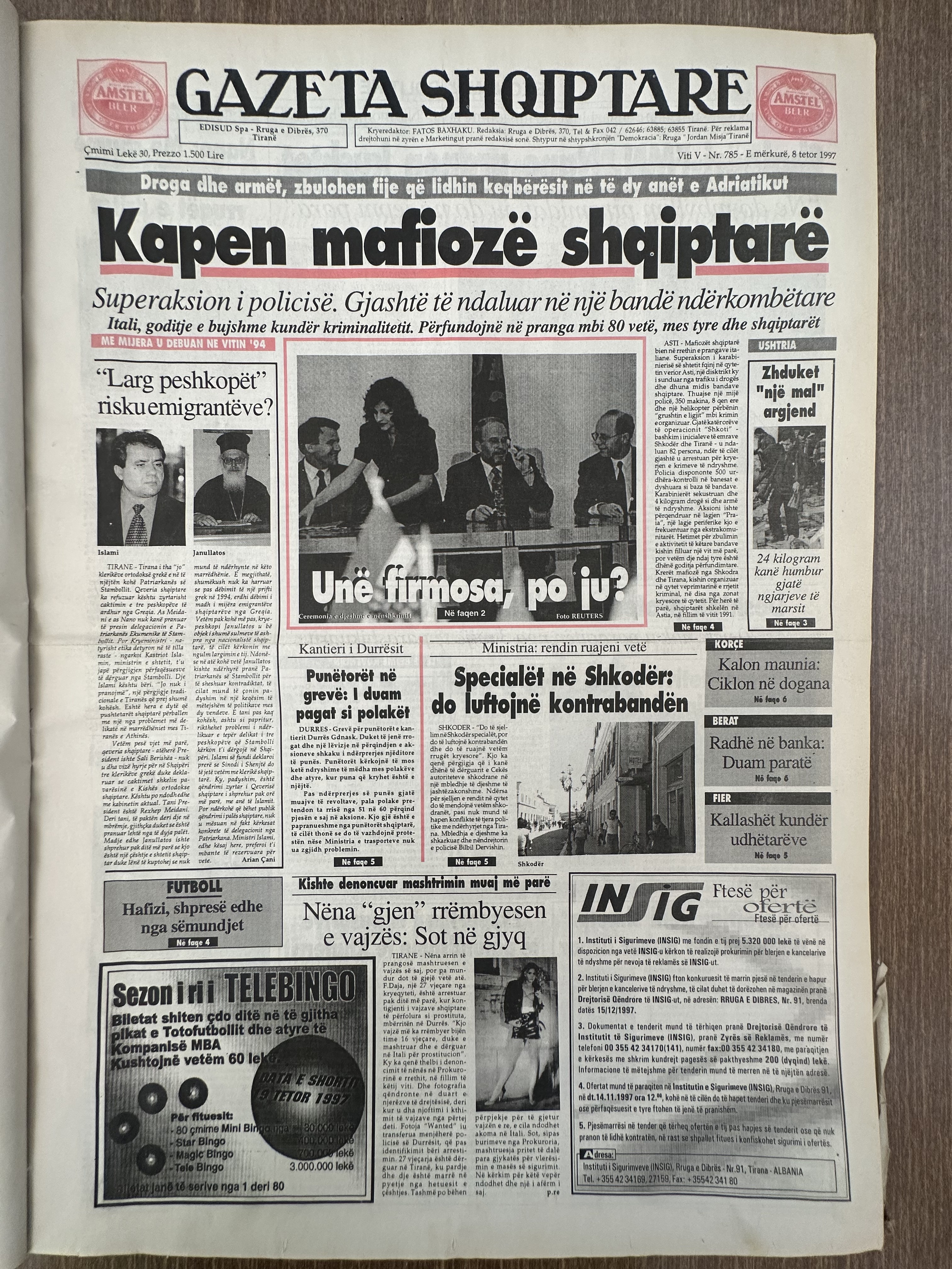 Gazeta Shqiptare 1997-07-08