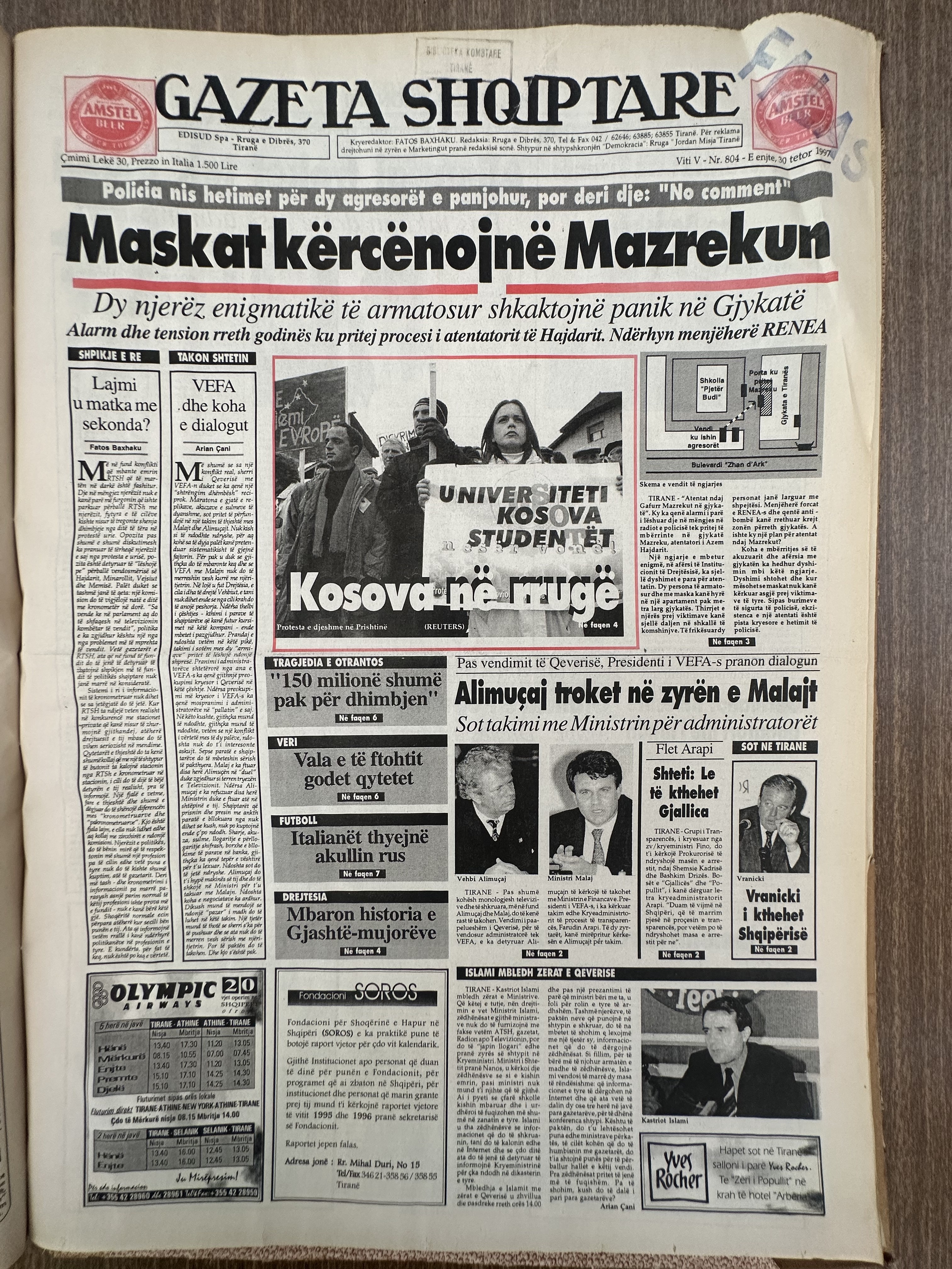 Gazeta Shqiptare 1997-10-04