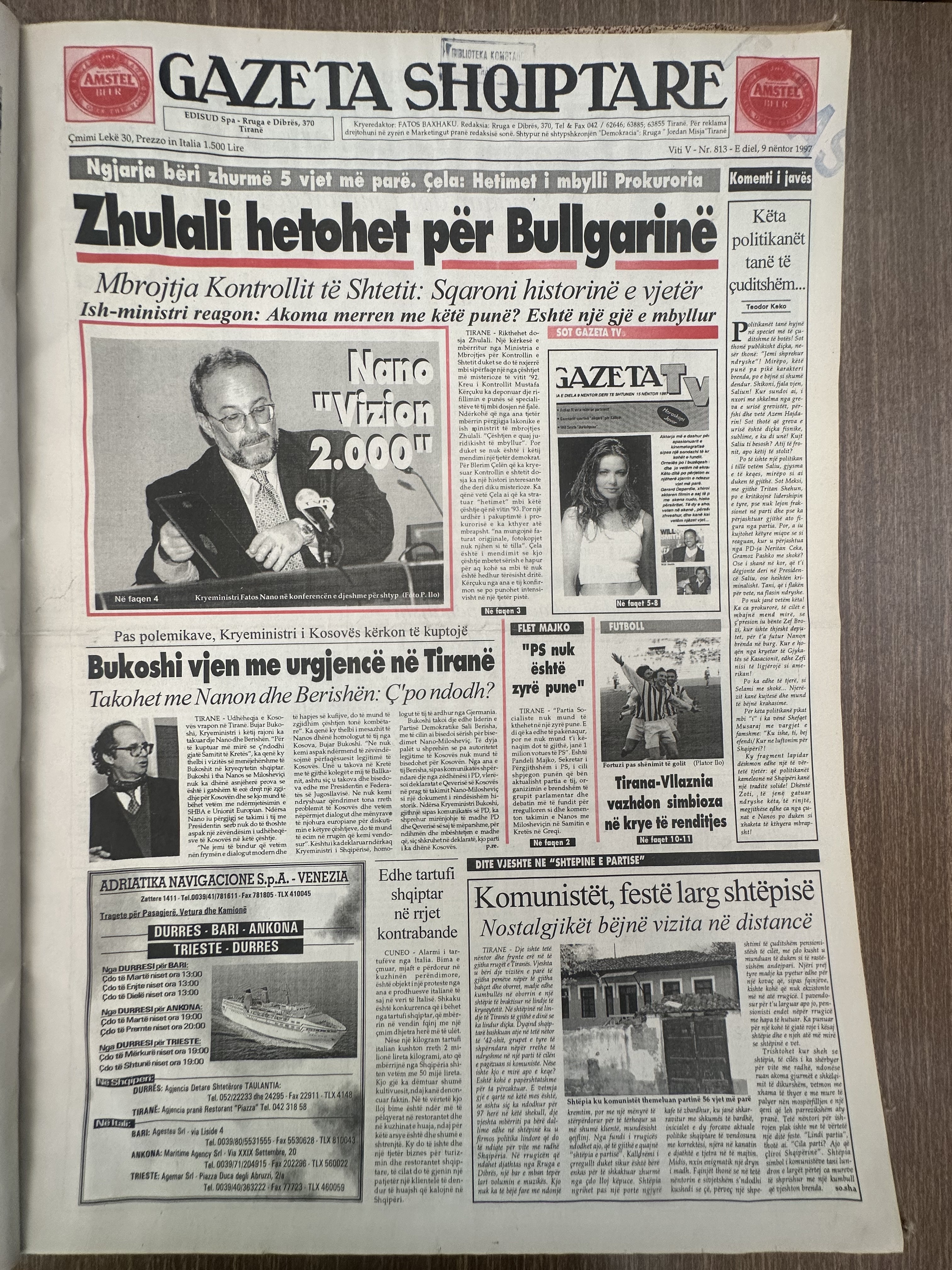 Gazeta Shqiptare 1997-03-09