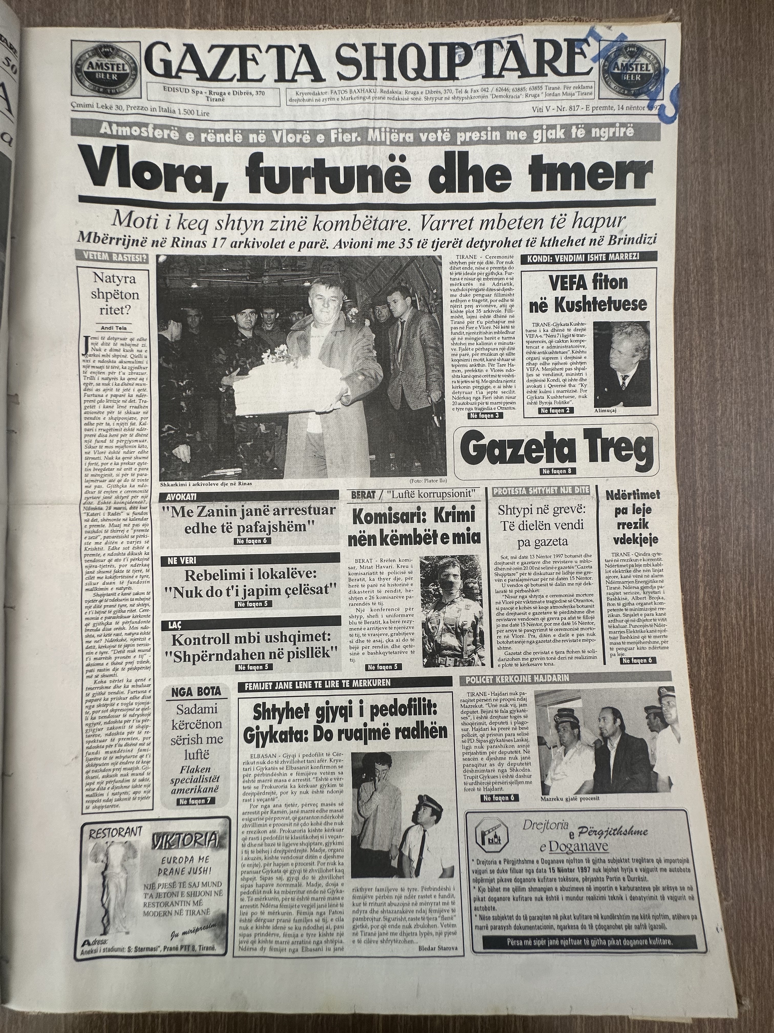 Gazeta Shqiptare 1997-10-17