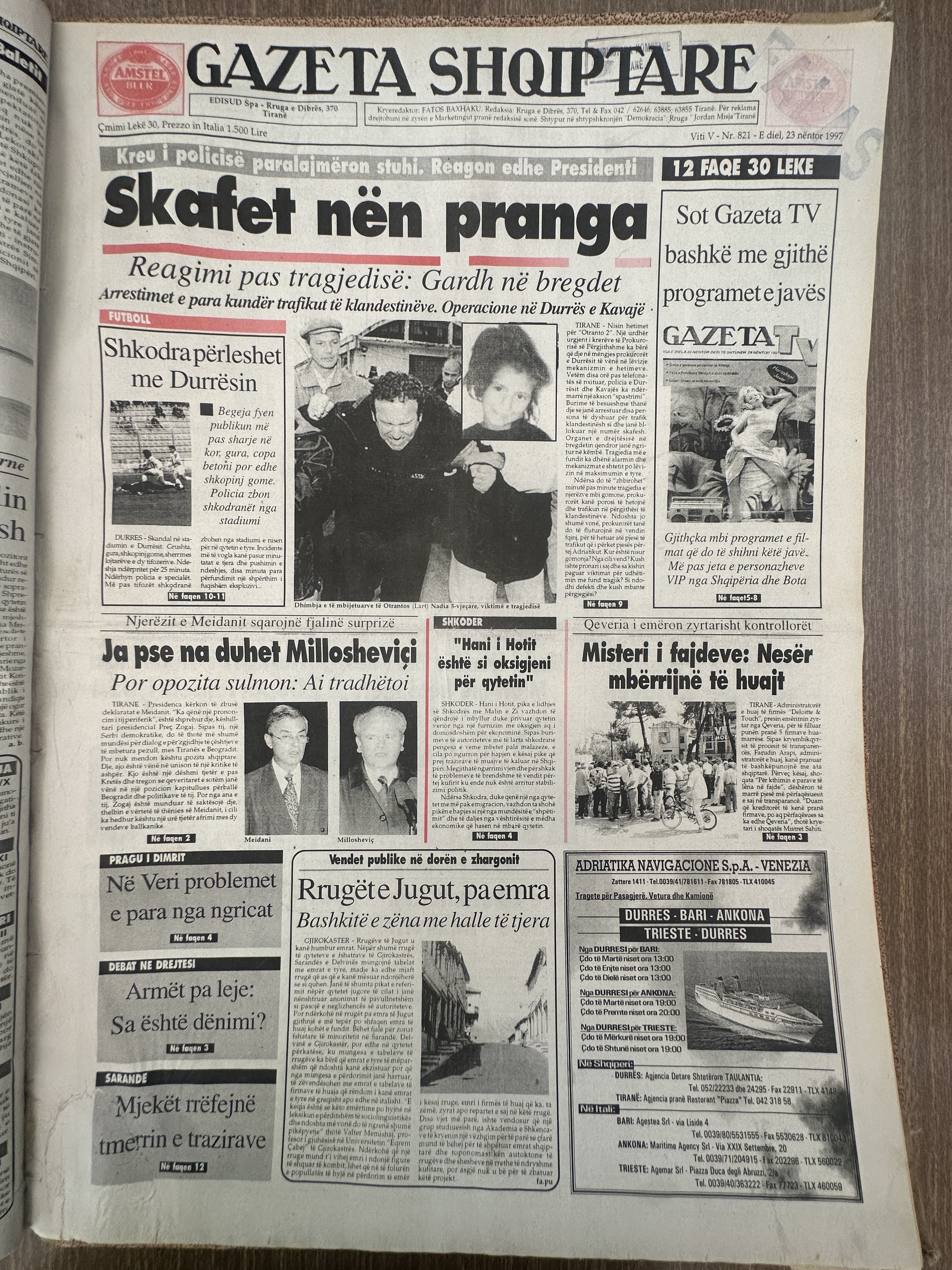 Gazeta Shqiptare 1997-11-23