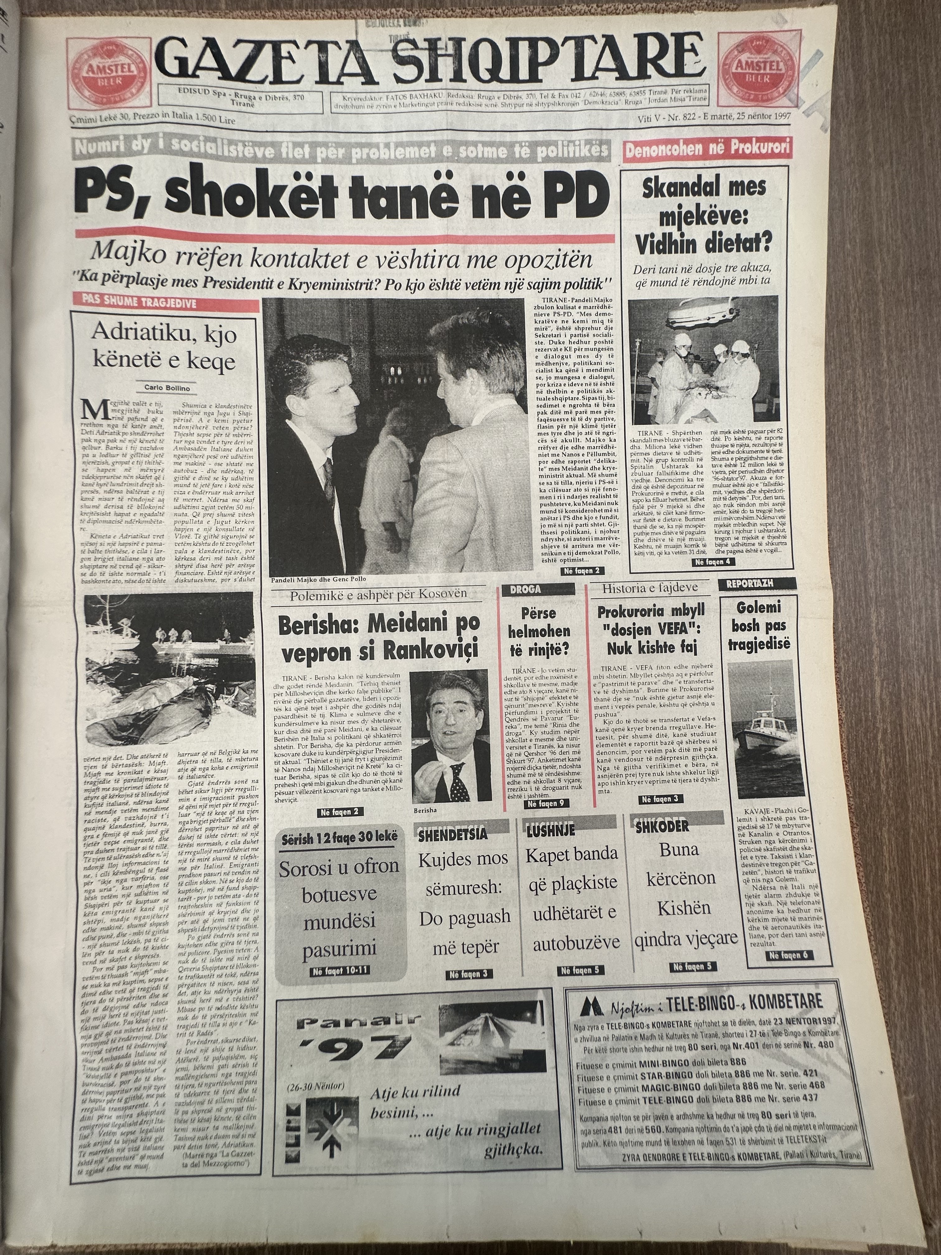 Gazeta Shqiptare 1997-11-25