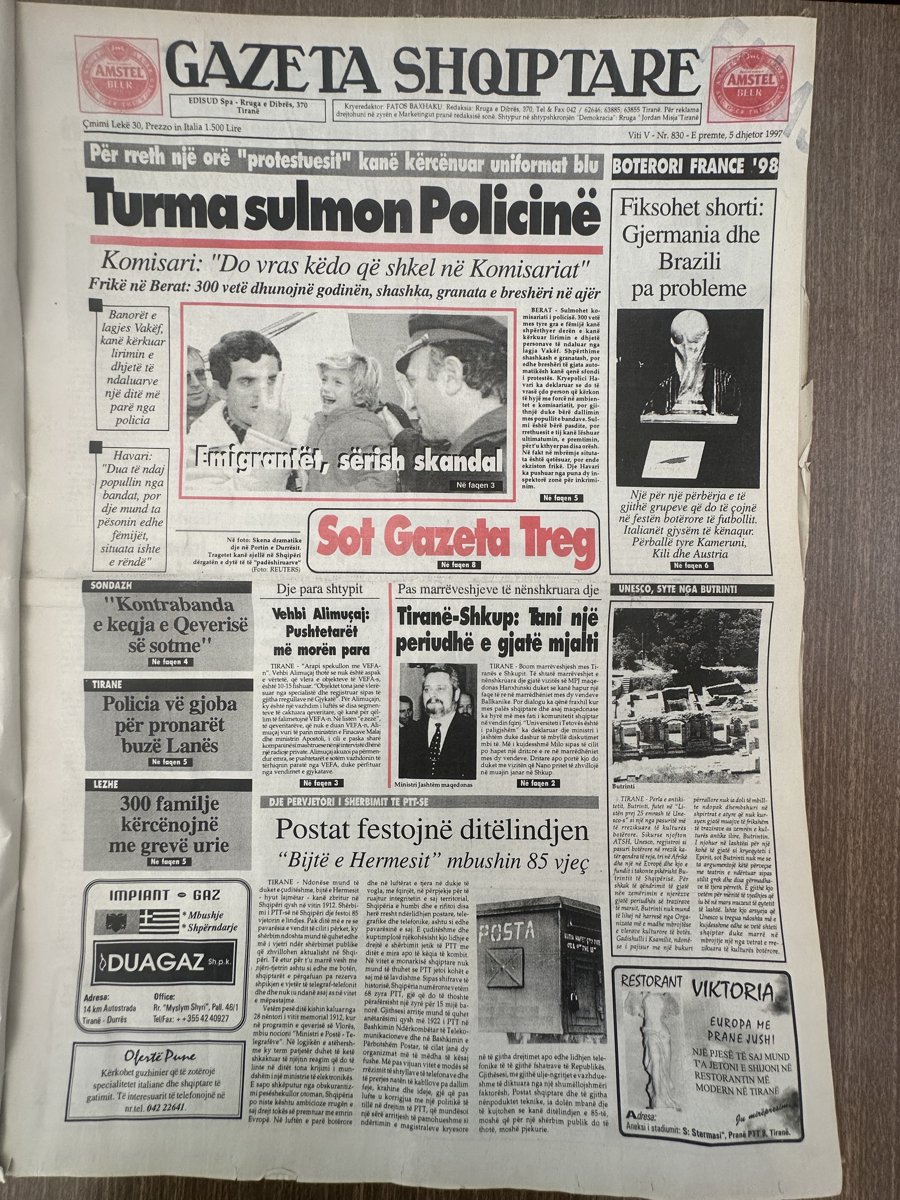 Gazeta Shqiptare 1997-12-05