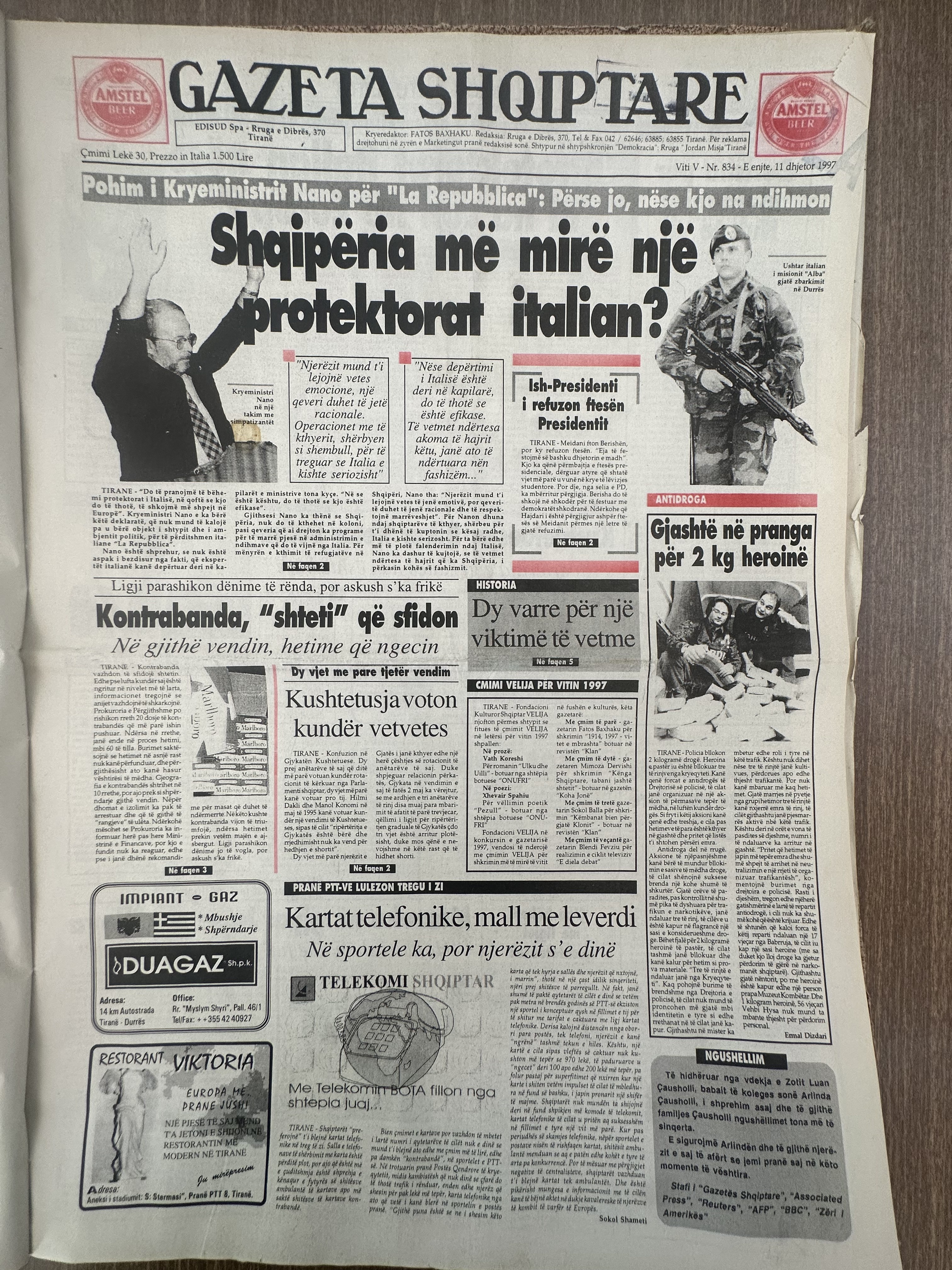 Gazeta Shqiptare 1997-12-11