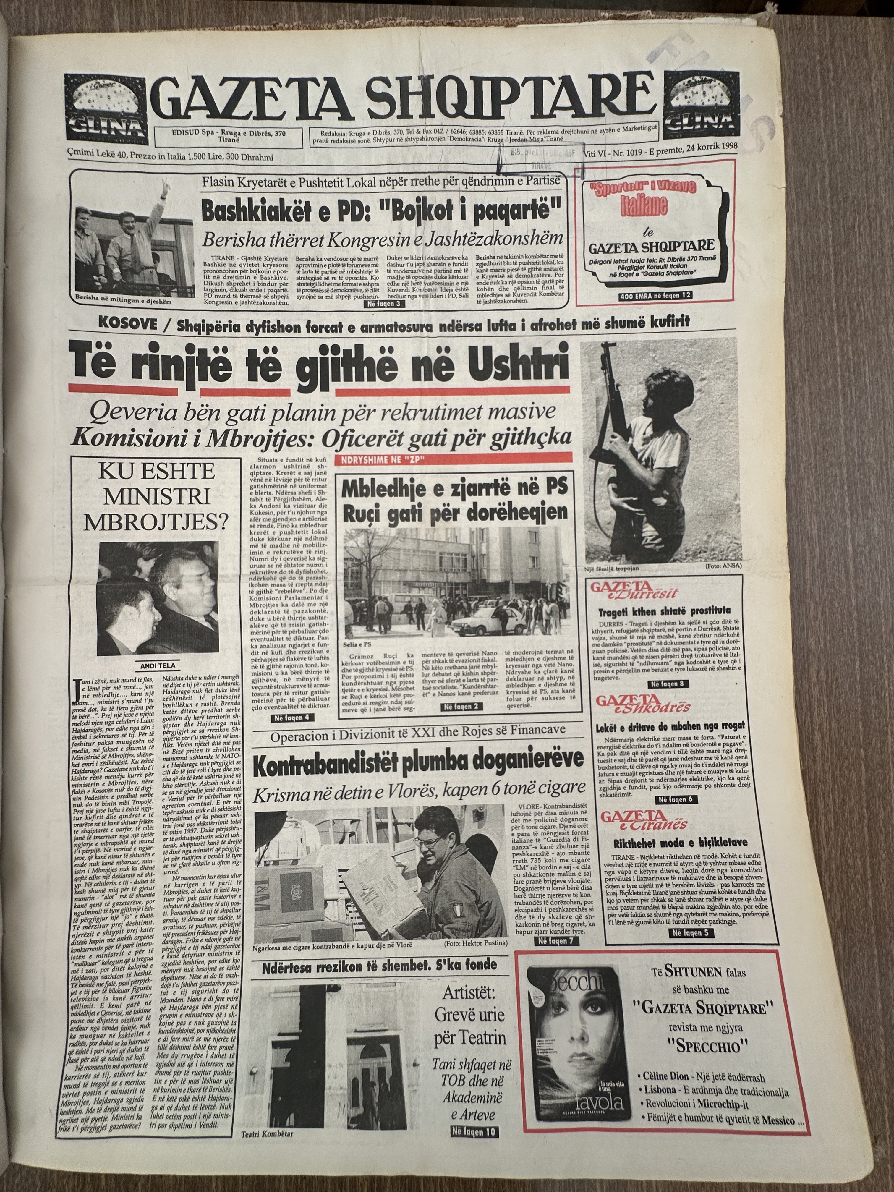 Gazeta Shqiptare 1998-07-24