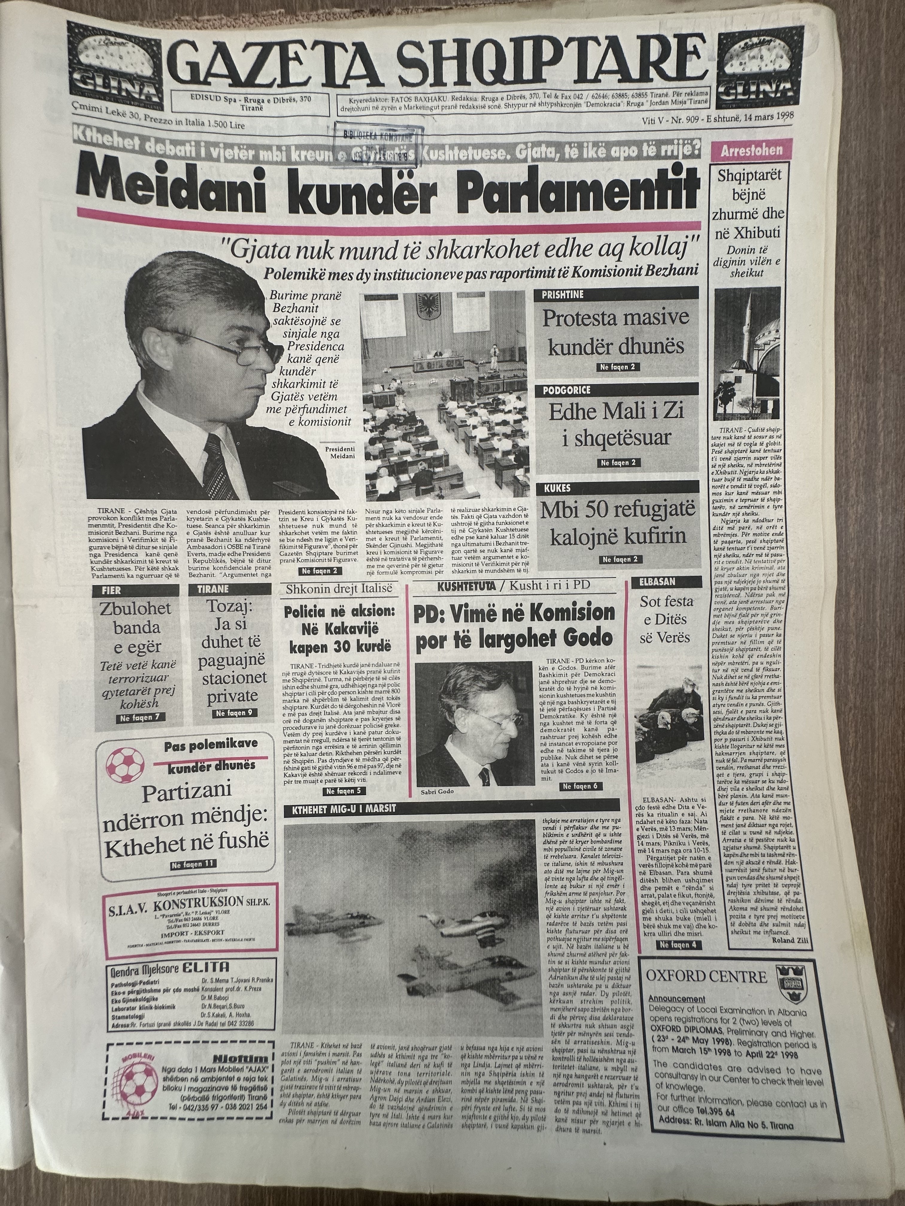 Gazeta Shqiptare 1998-03-04