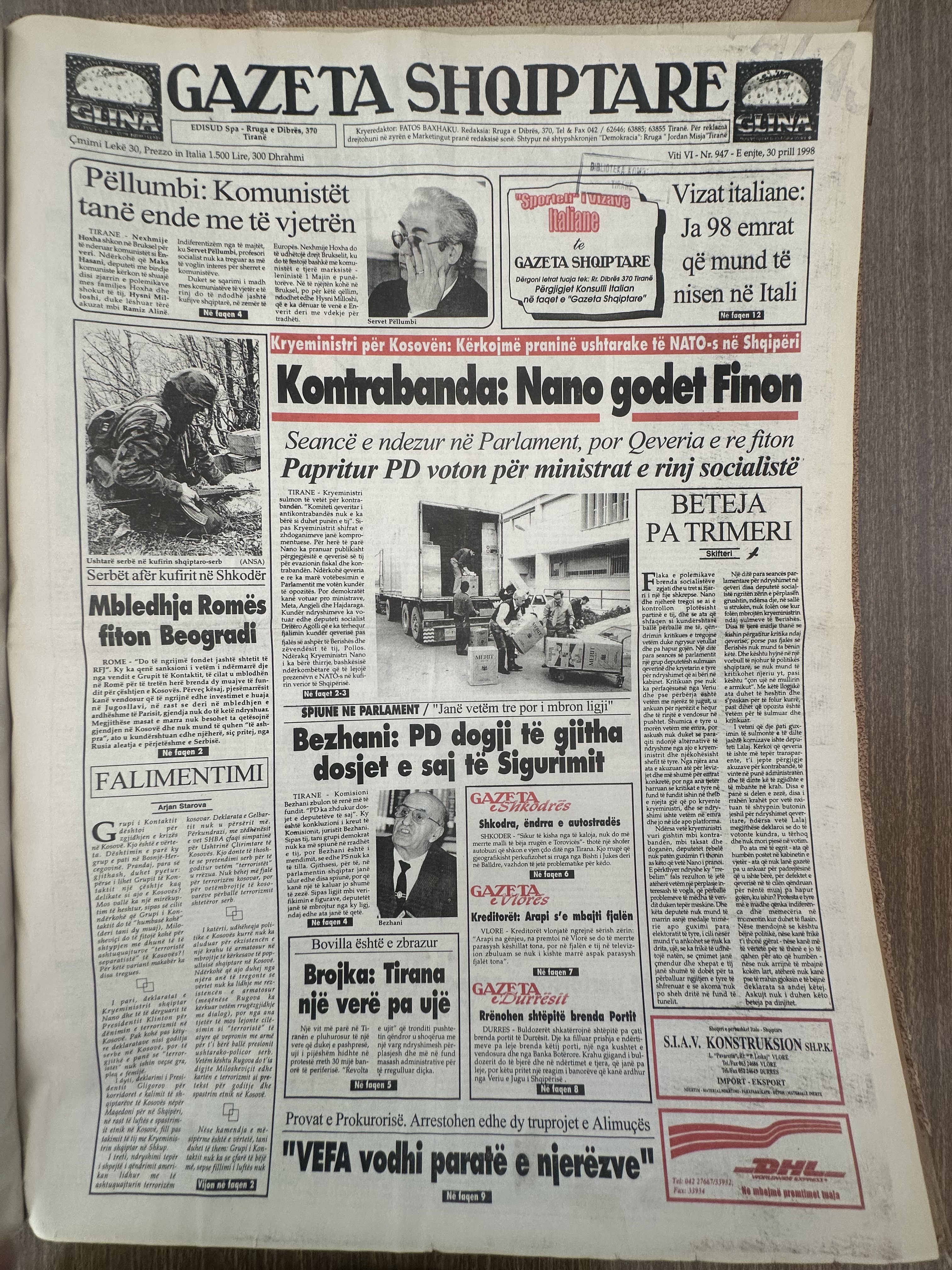 Gazeta Shqiptare 1997-04-05