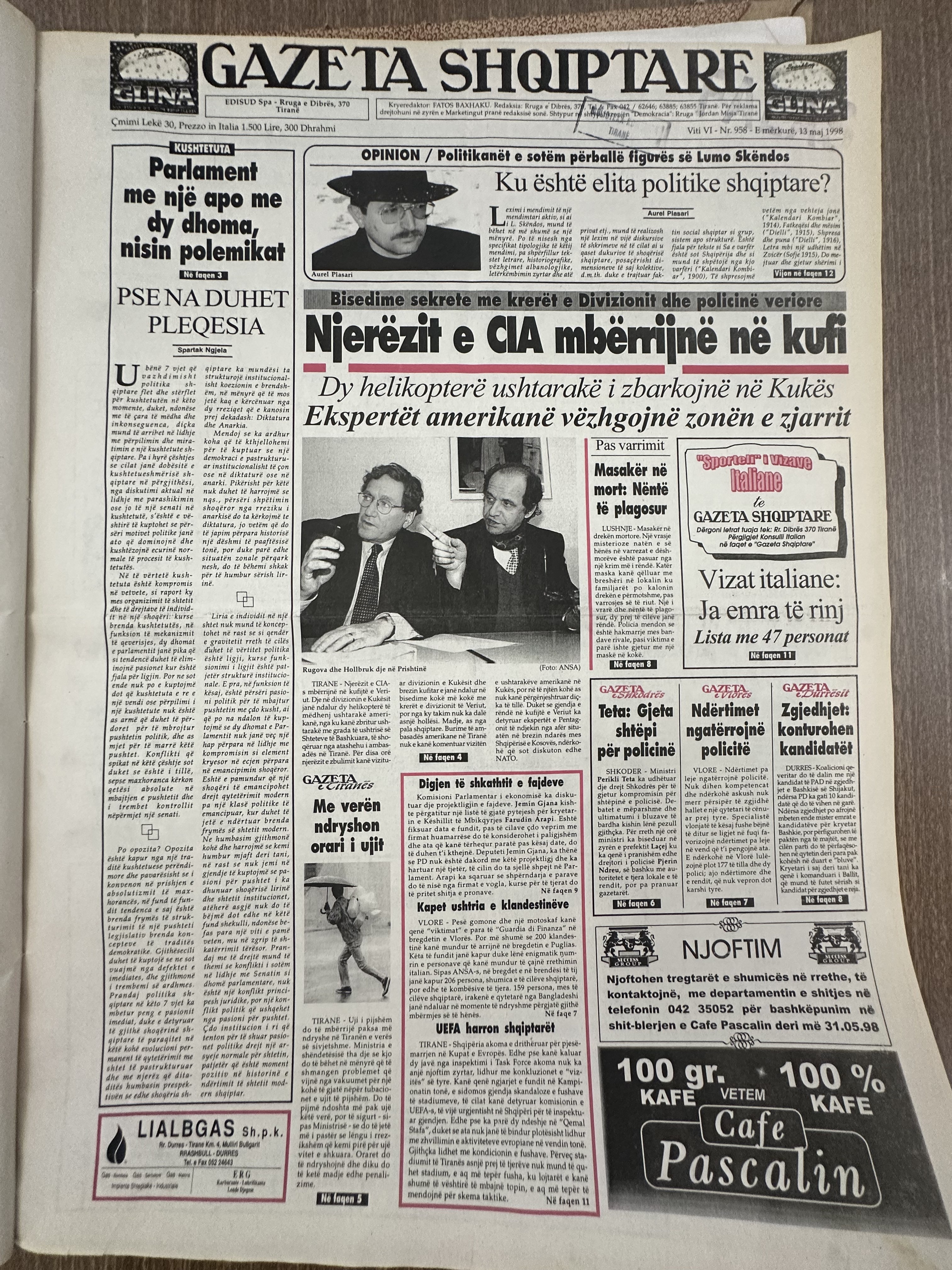 Gazeta Shqiptare 1998-04-05