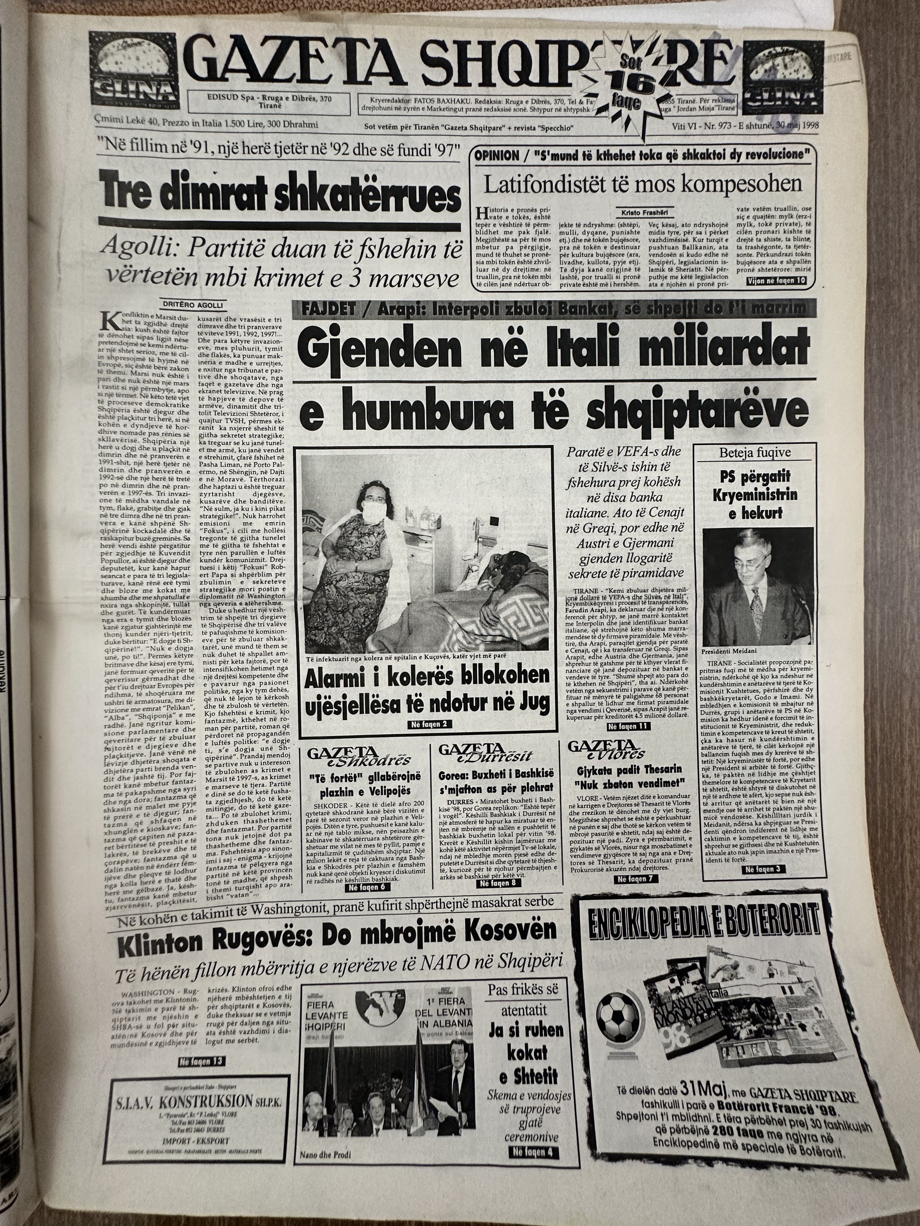 Gazeta Shqiptare 1999-05-30
